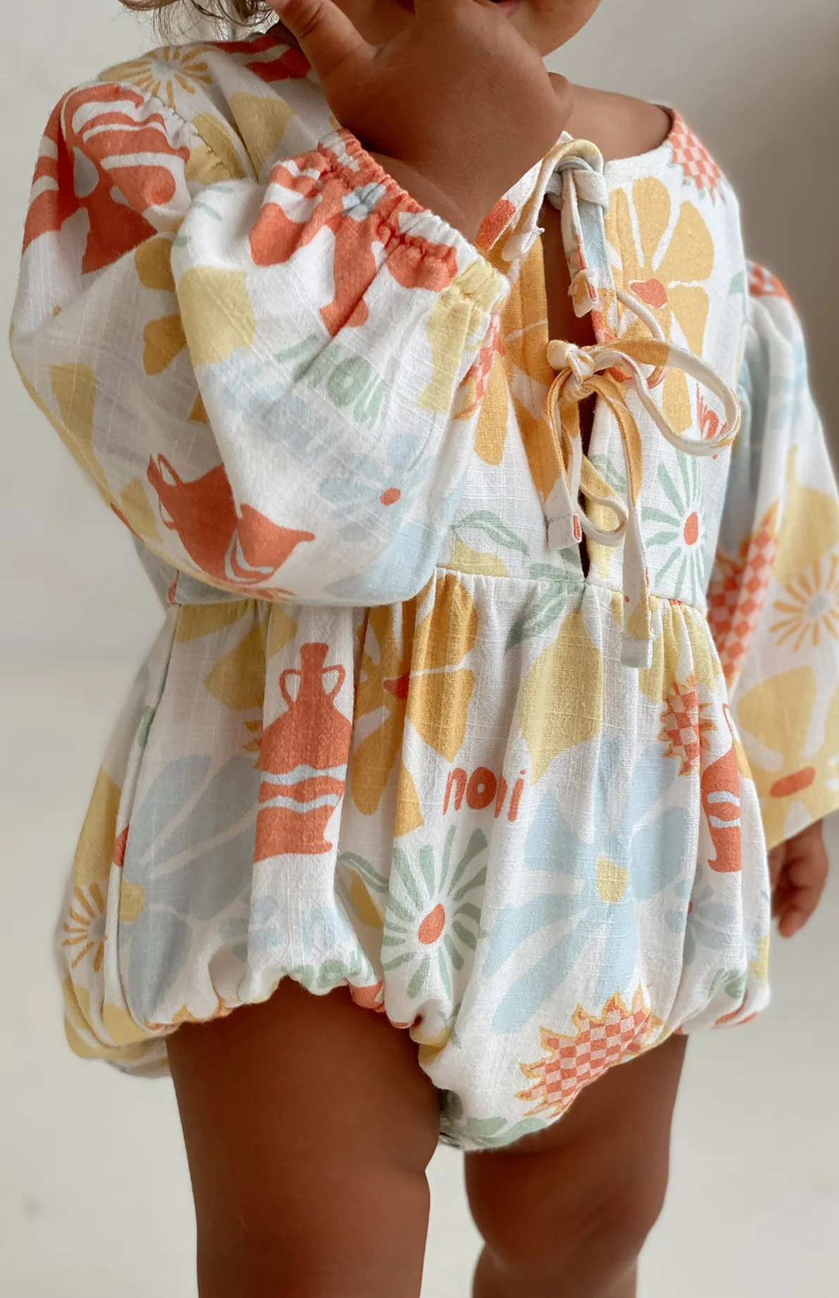 LAGUNA FRONT TIE ROMPER - Image 2