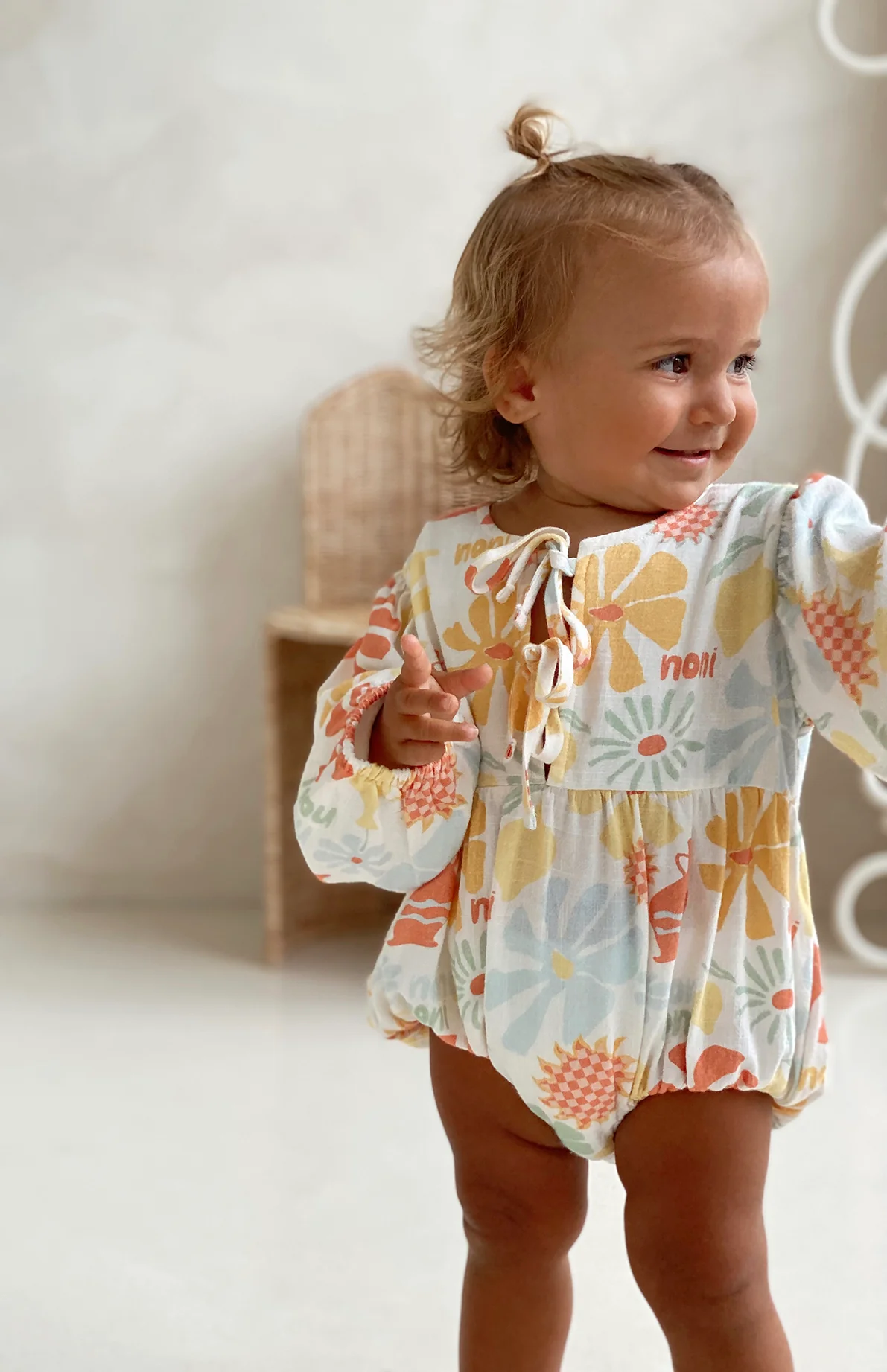 LAGUNA FRONT TIE ROMPER - Image 4