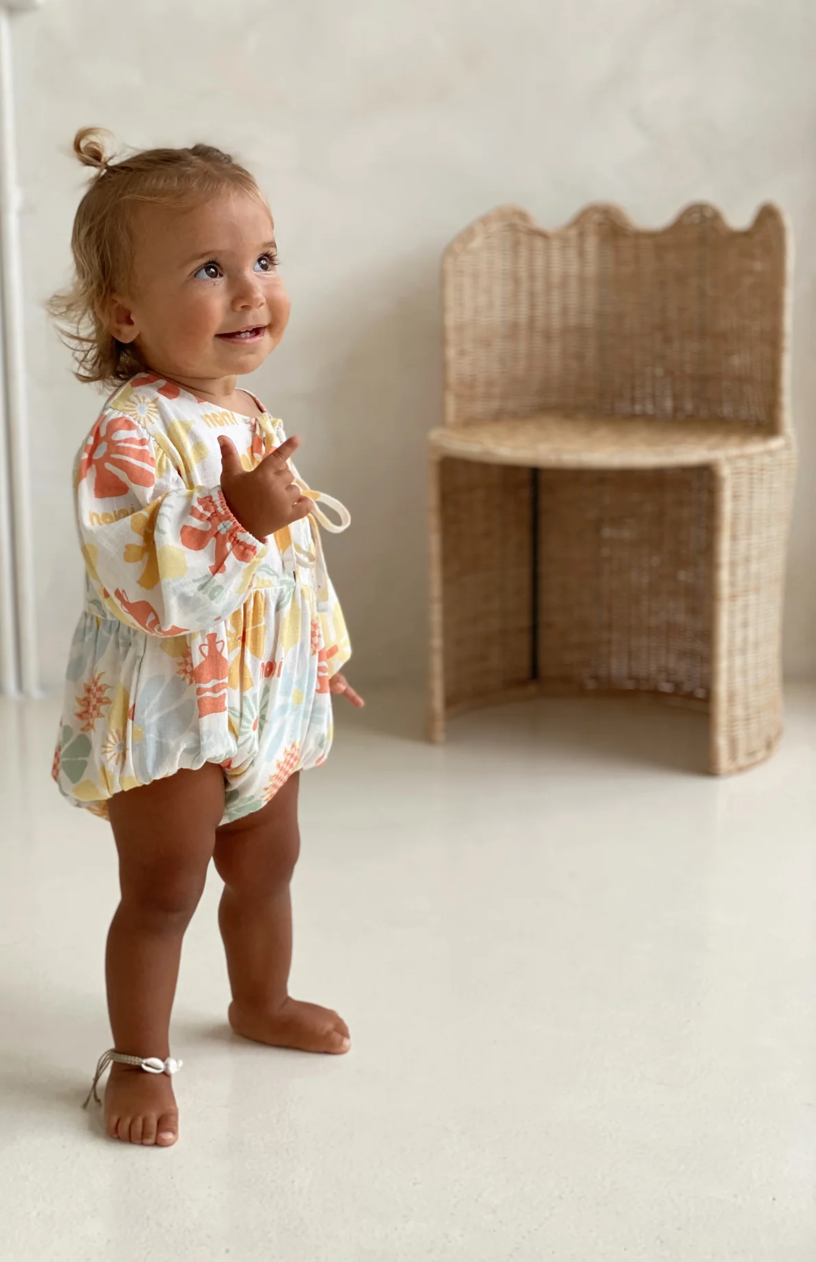 LAGUNA FRONT TIE ROMPER - Image 5