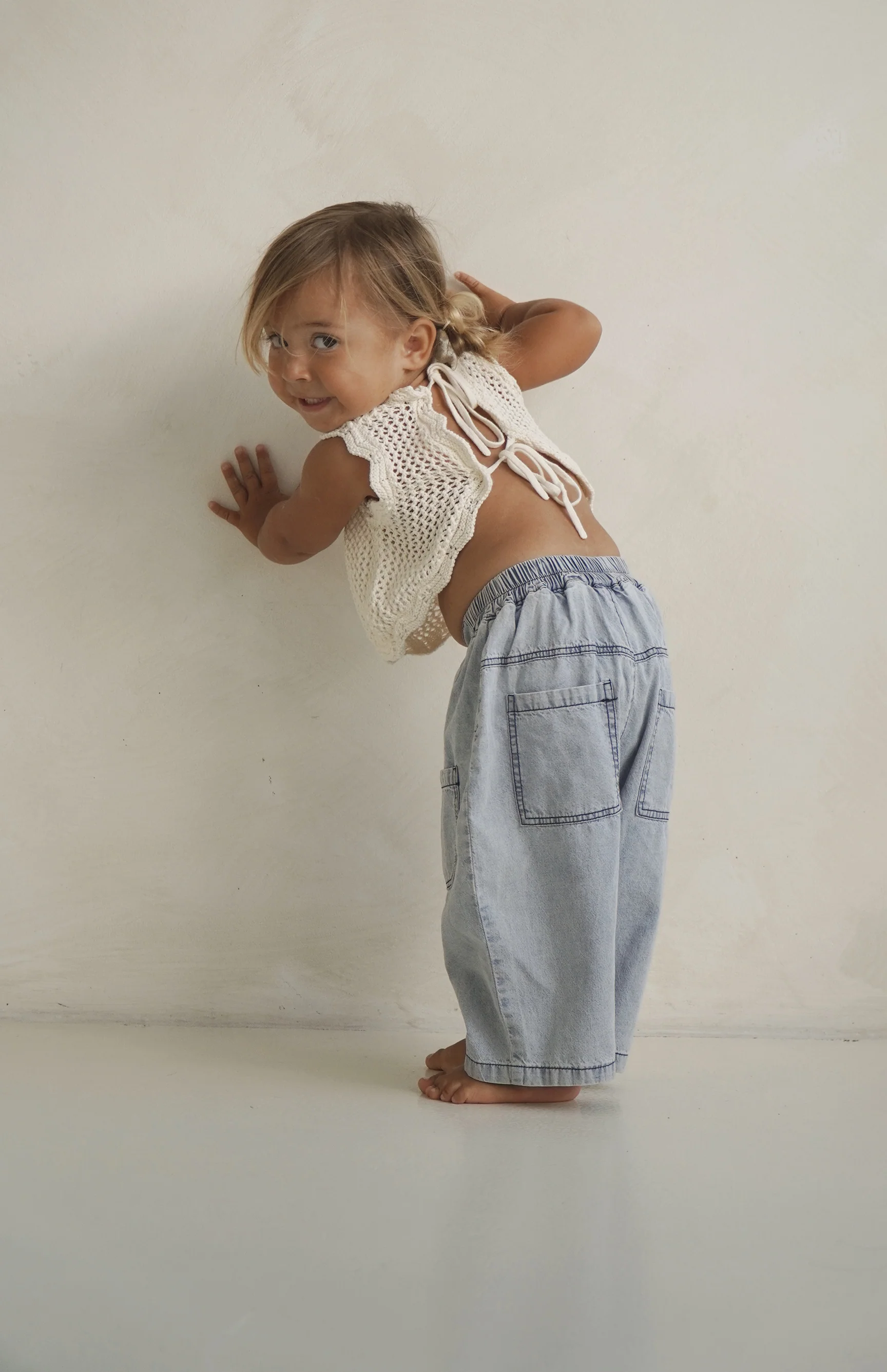 LILY CROCHET TOP - CREAM - Image 3
