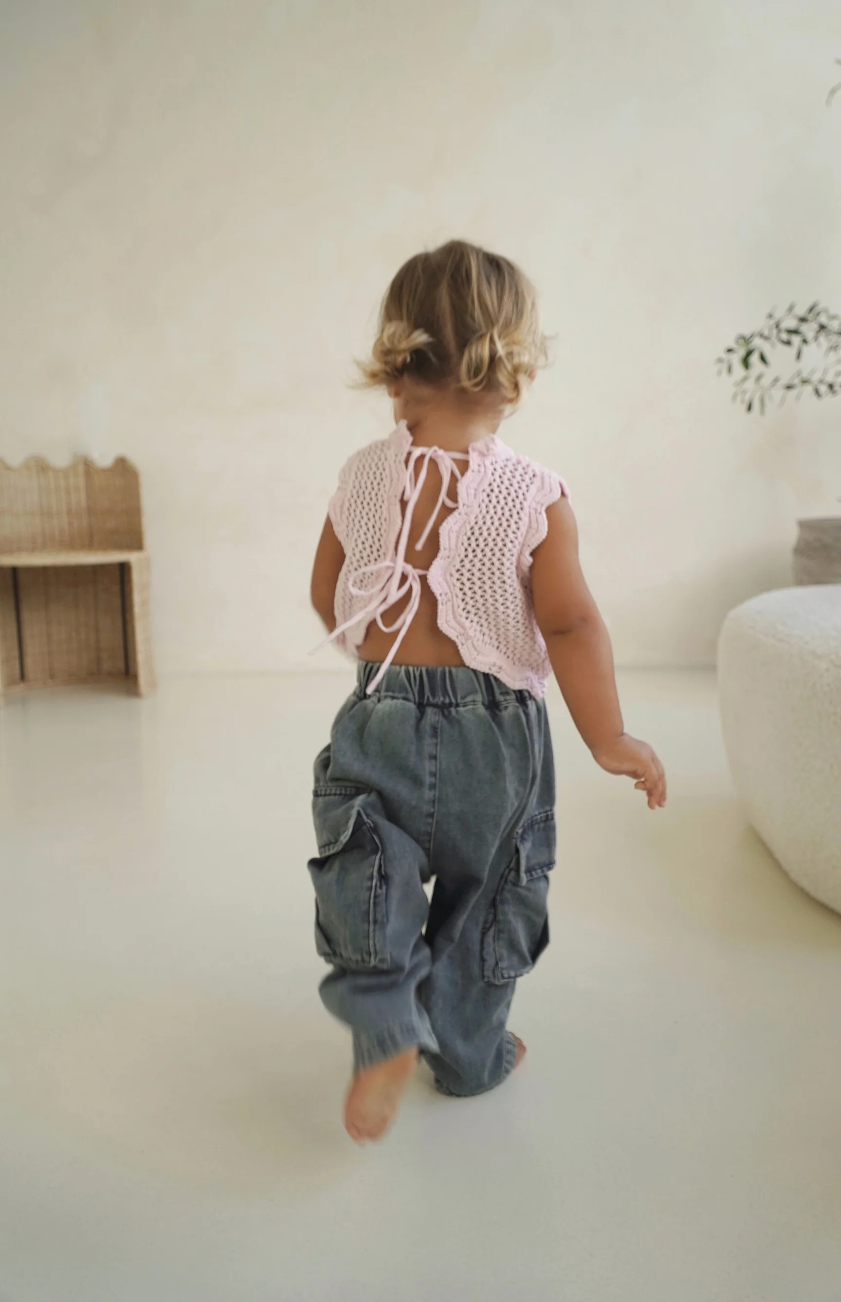 LILY CROCHET TOP - PINK - Image 5