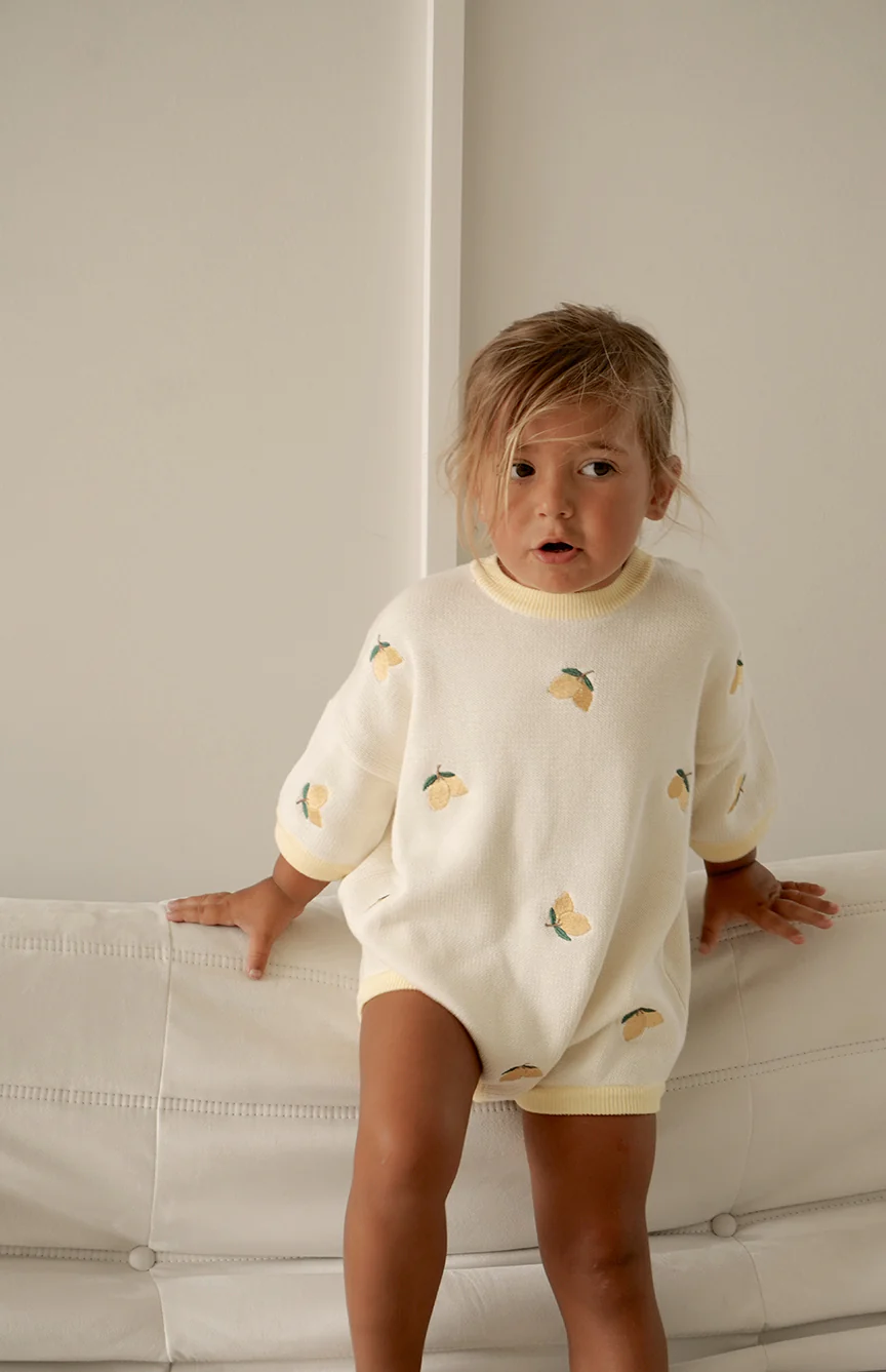 LIMONE EMBROIDERY ROMPER - Image 9