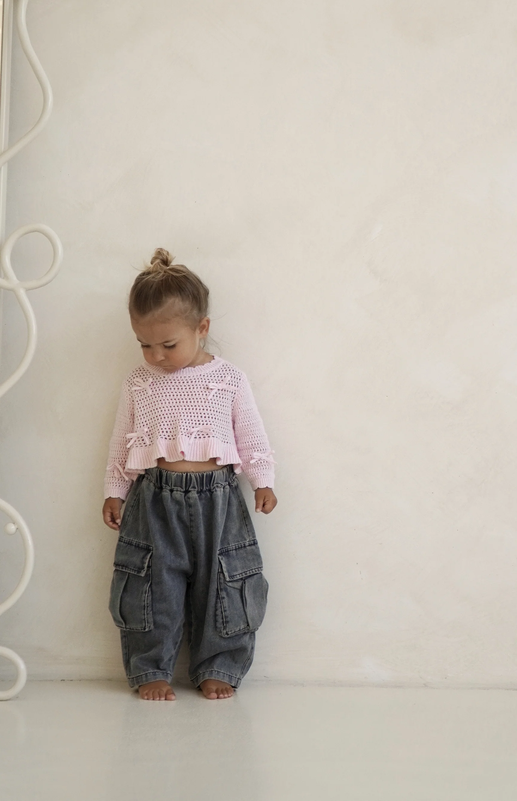 LOLA CROCHET TOP - PINK - Image 4