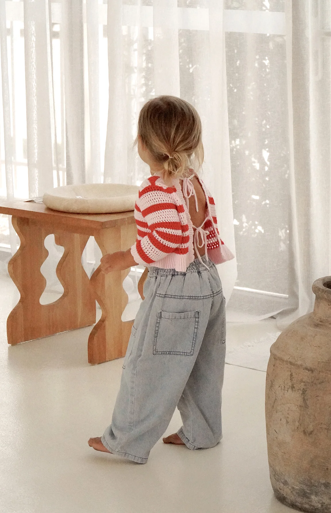 LOLA TOP - POPPY STRIPE - Image 4
