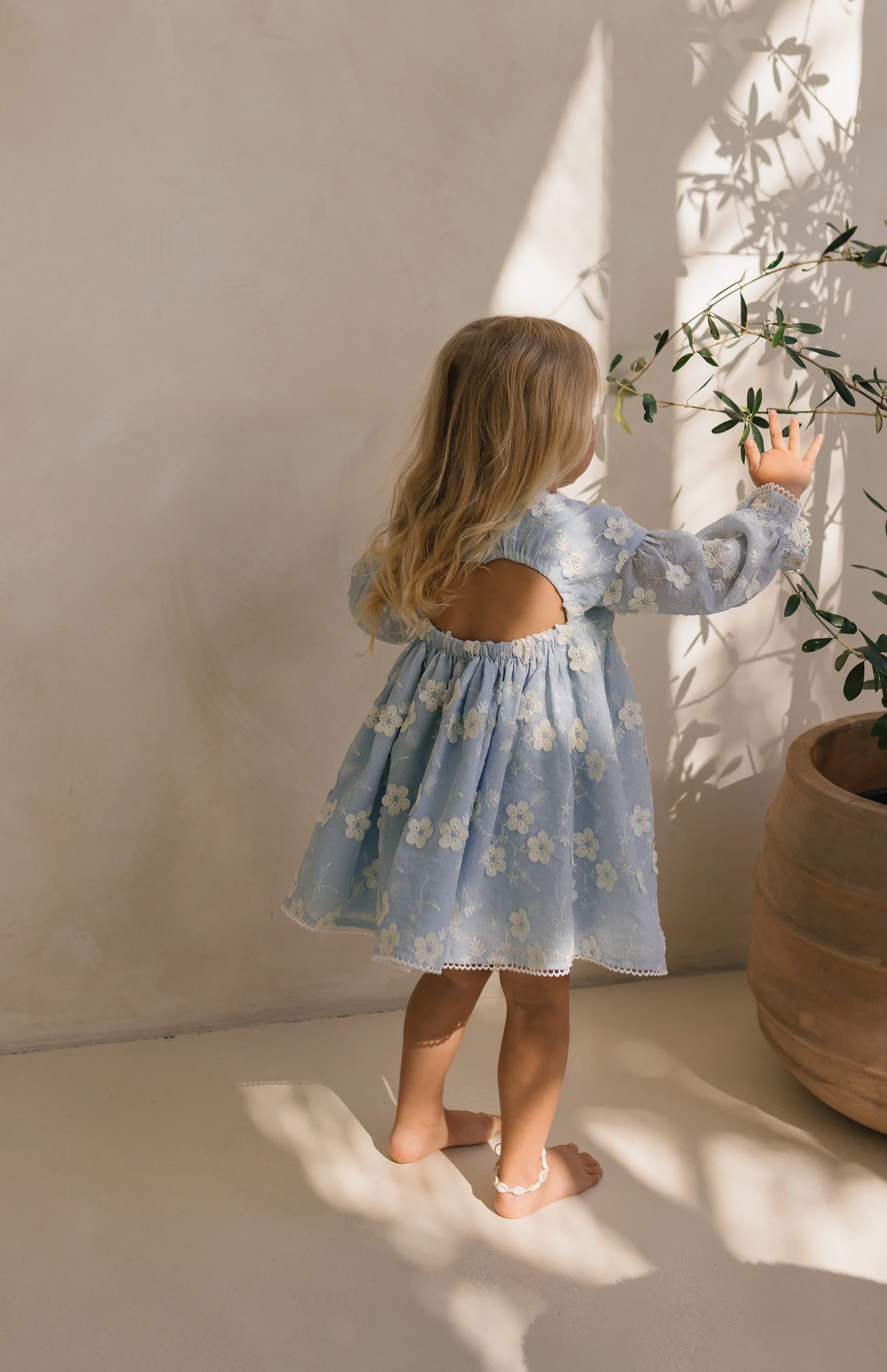 LOLLY DRESS - CELESTE BLUE - Image 2