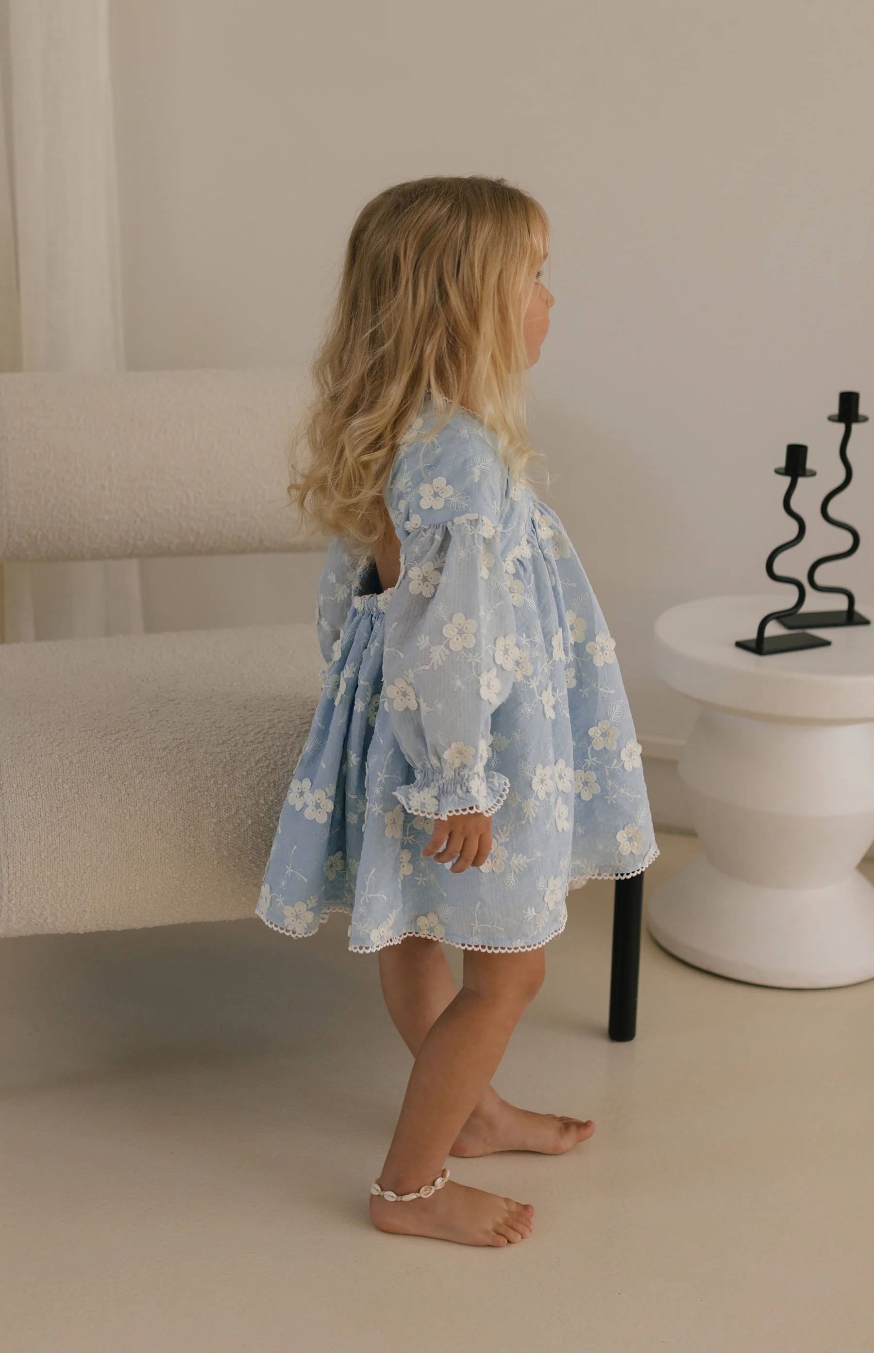 LOLLY DRESS - CELESTE BLUE - Image 5