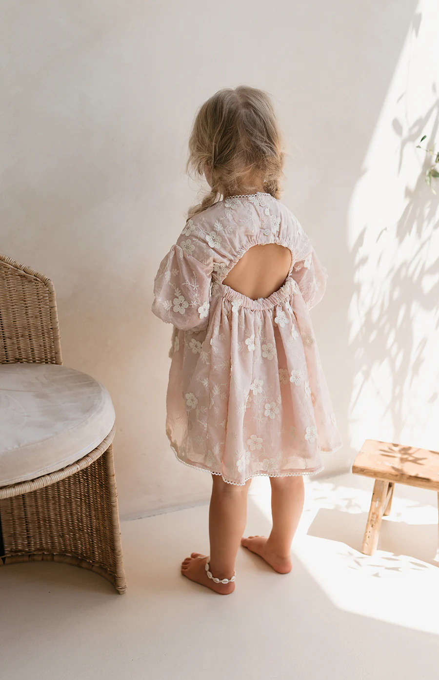 LOLLY DRESS - CELESTE BLUSH - Image 3