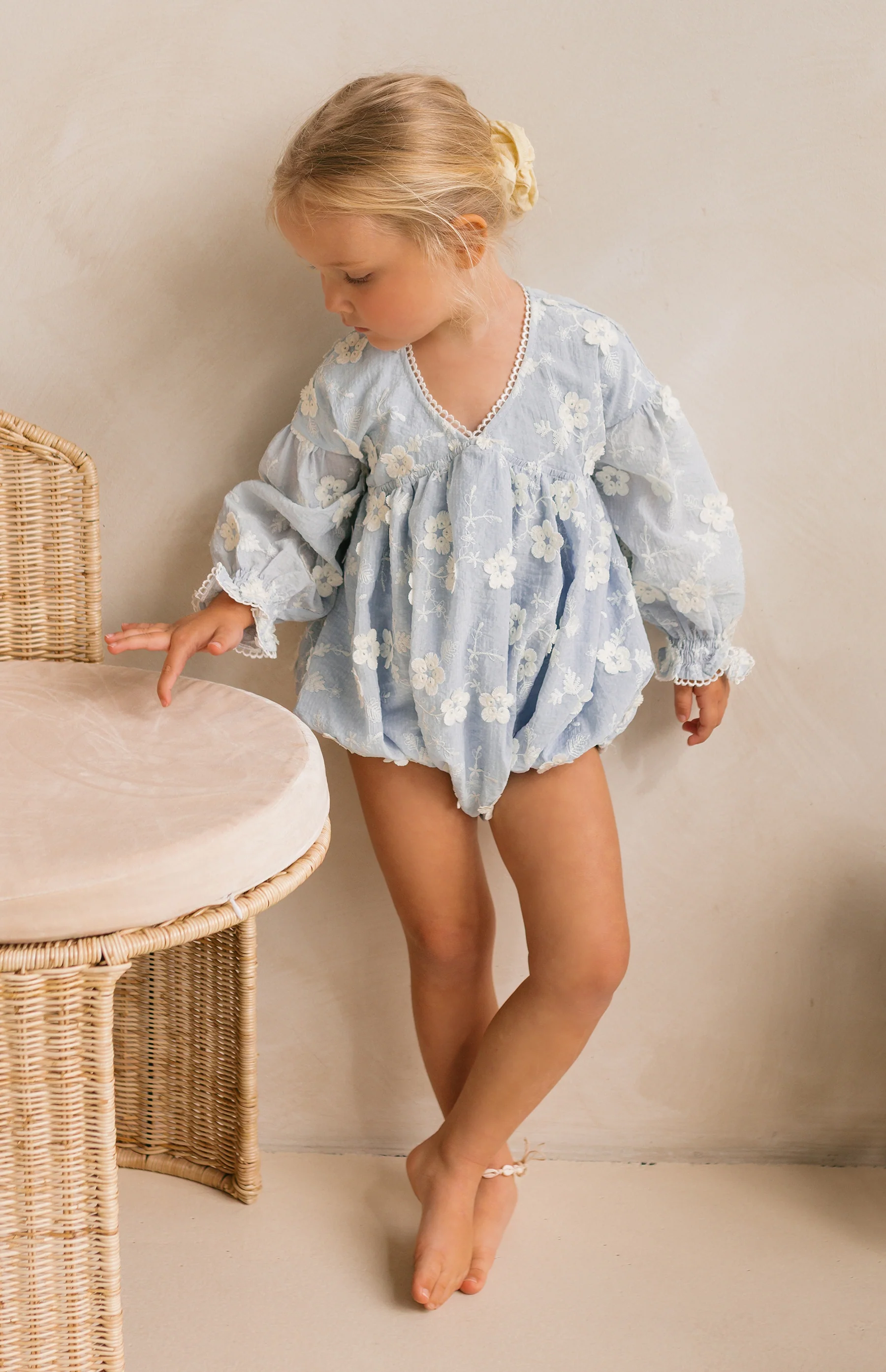 LOLLY ROMPER - CELESTE BLUE - Image 4