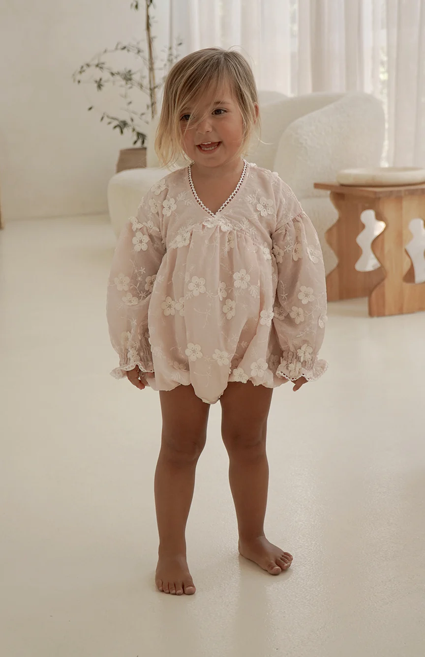 LOLLY ROMPER - CELESTE BLUSH - Image 3