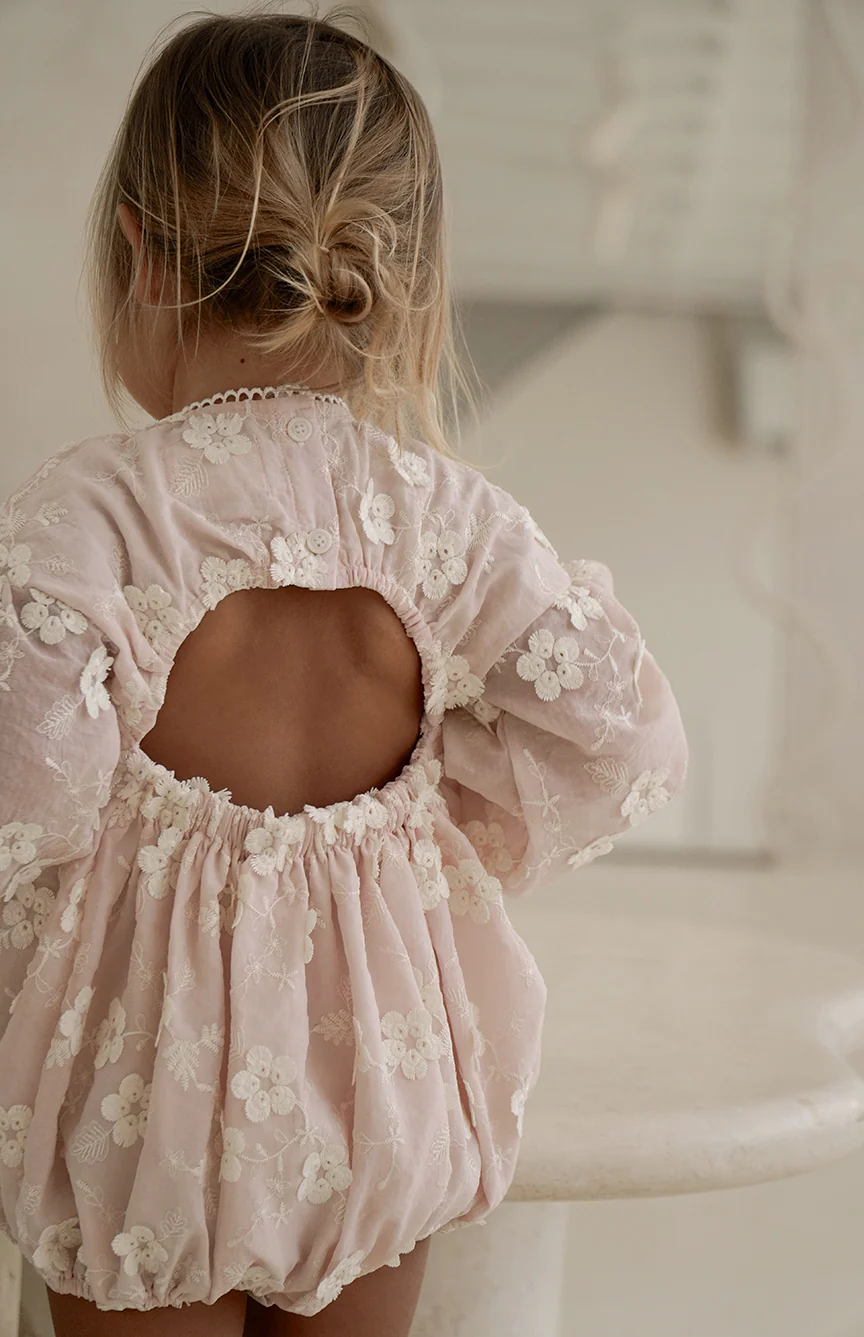 LOLLY ROMPER - CELESTE BLUSH - Image 4