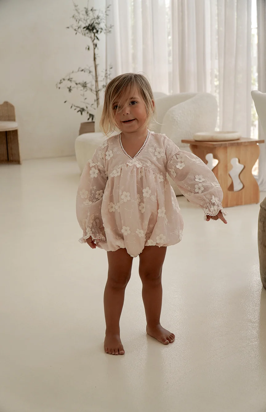 LOLLY ROMPER - CELESTE BLUSH - Image 5