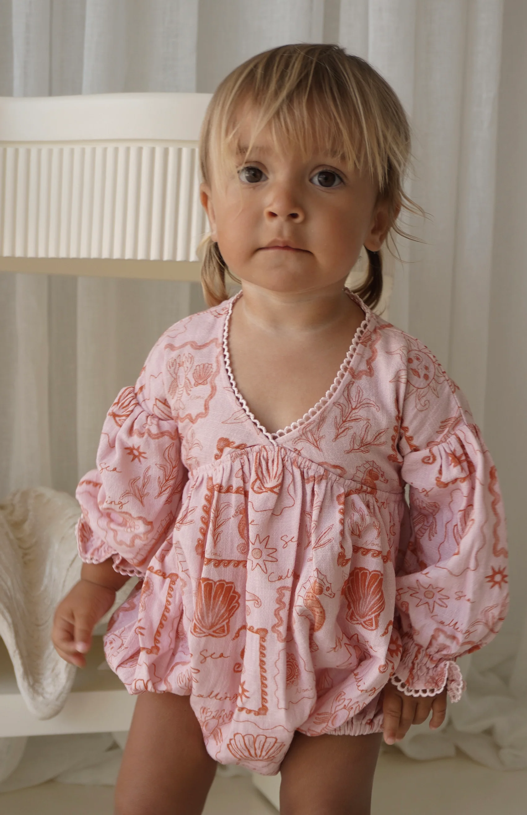 LOLLY ROMPER - PINK/RED - Image 2