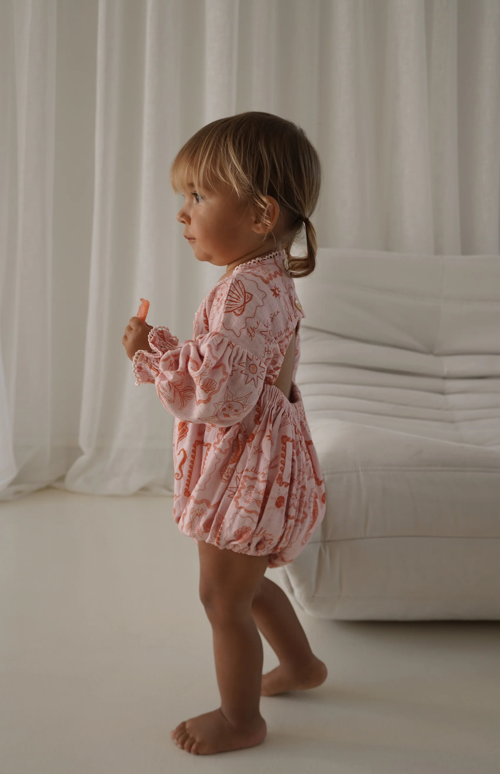 LOLLY ROMPER - PINK/RED - Image 4