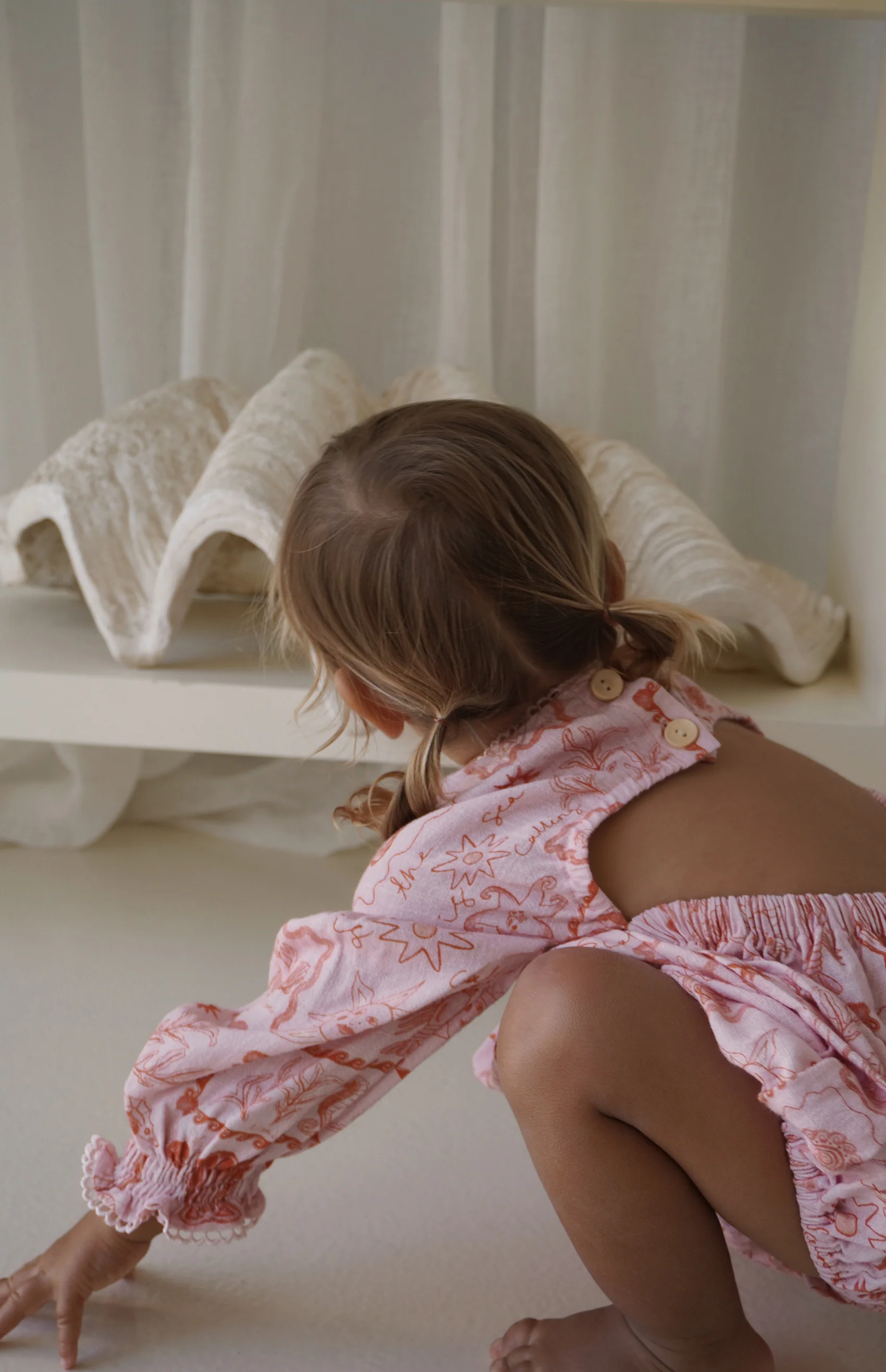 LOLLY ROMPER - PINK/RED - Image 7