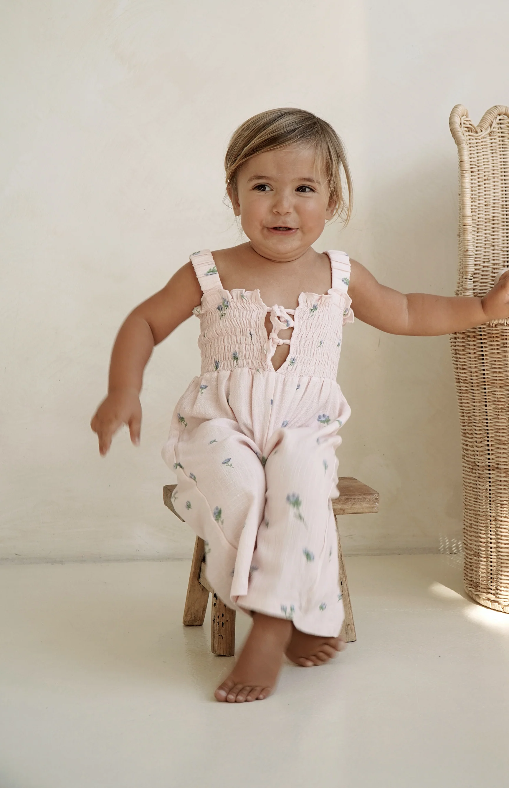 LOTTIE JUMPSUIT - BELLE FLEUR BLUSH - Image 4