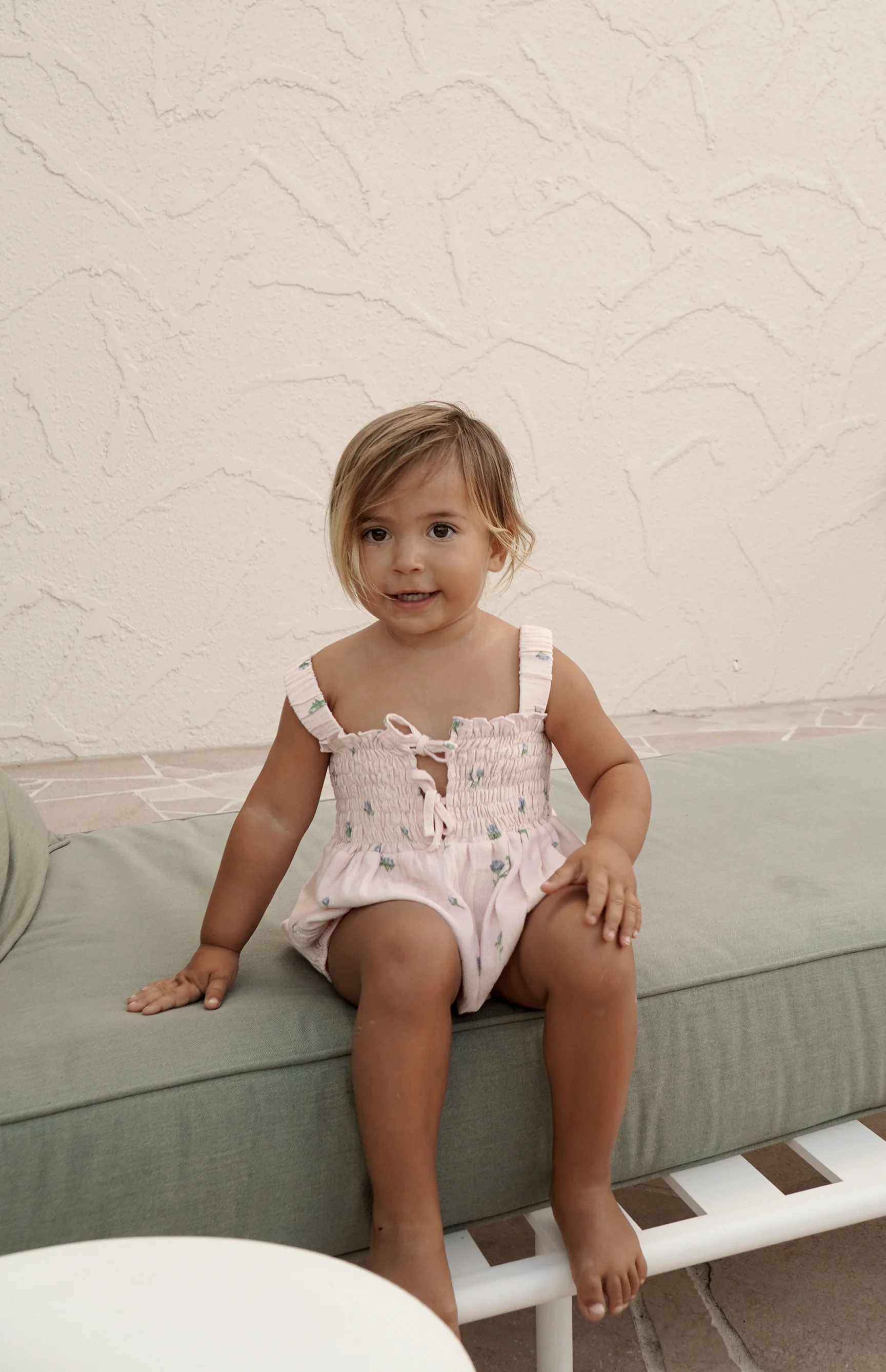 LOTTIE ROMPER - BELLE FLEUR BLUSH - Image 2