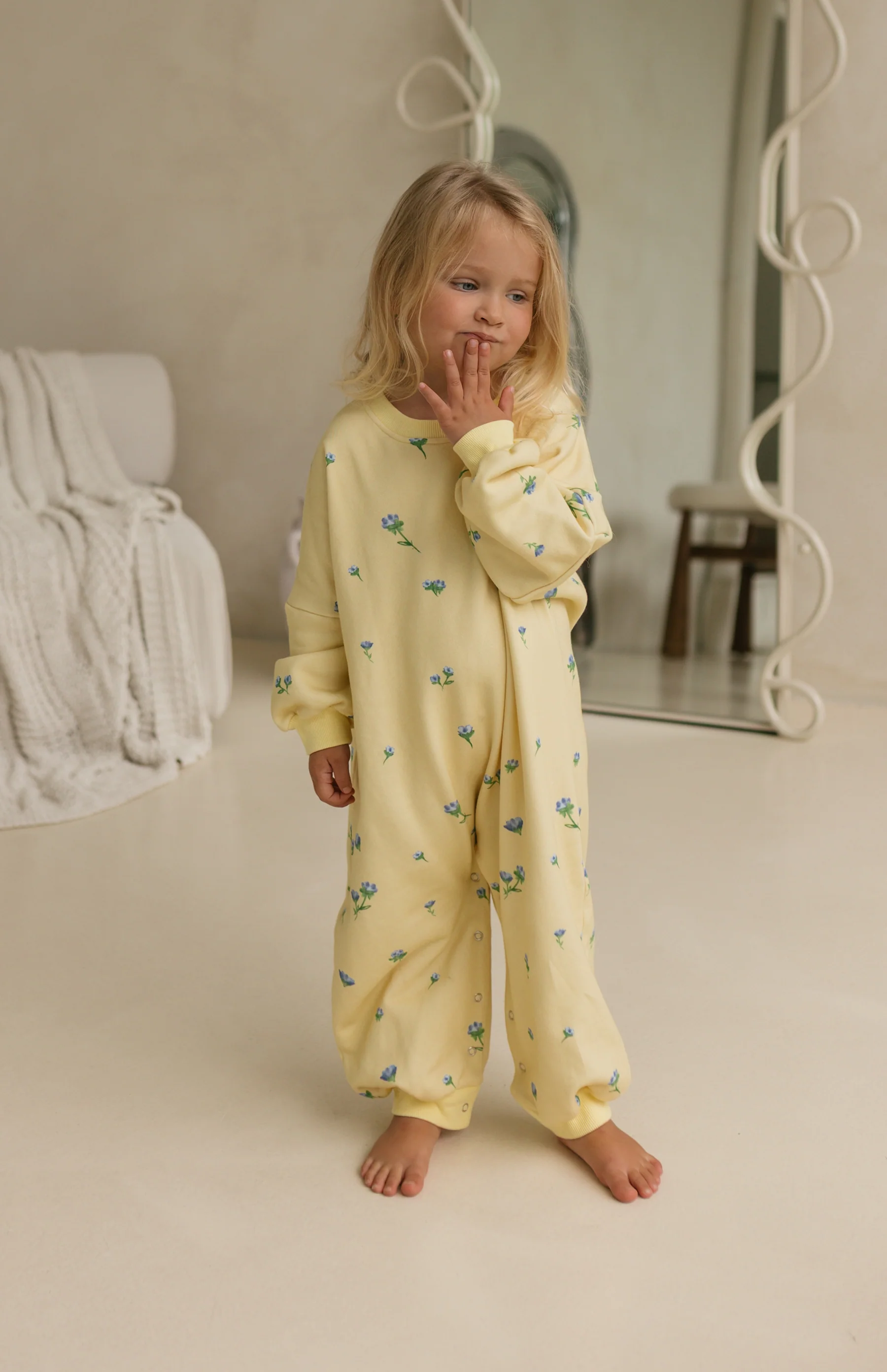 LOUNGE SUIT - BELLE FLEUR LEMON - Image 5