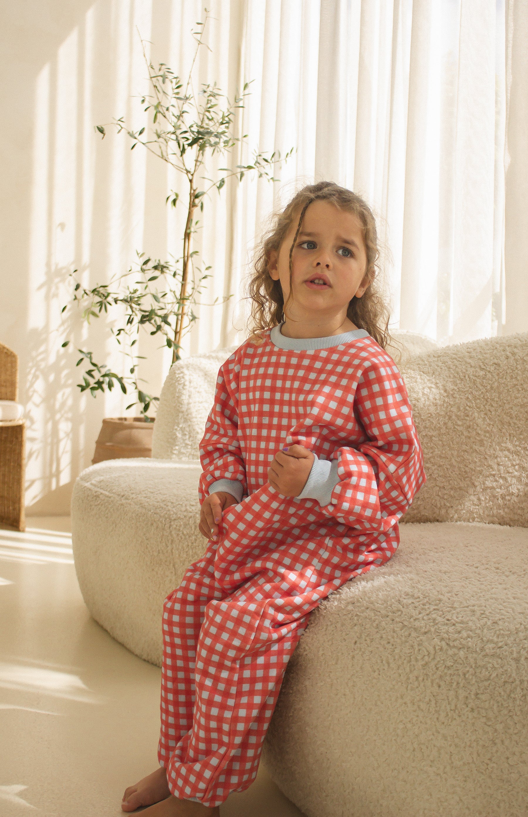 LOUNGE SUIT - CAPRI GINGHAM - Image 5