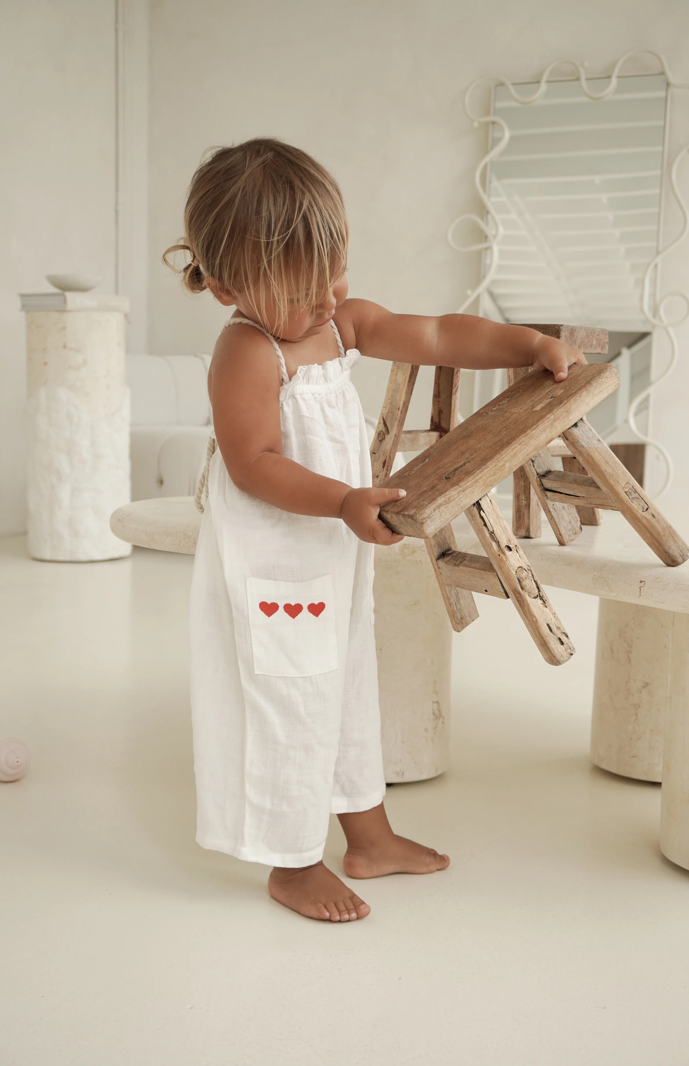 LOVE HEART ROPE JUMPSUIT