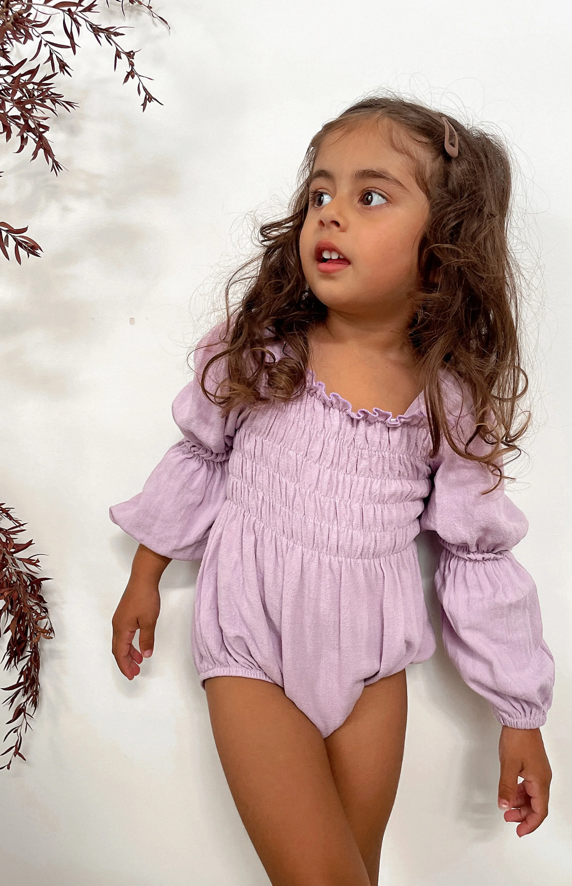 MADELINE ROMPER - LILAC - Image 3