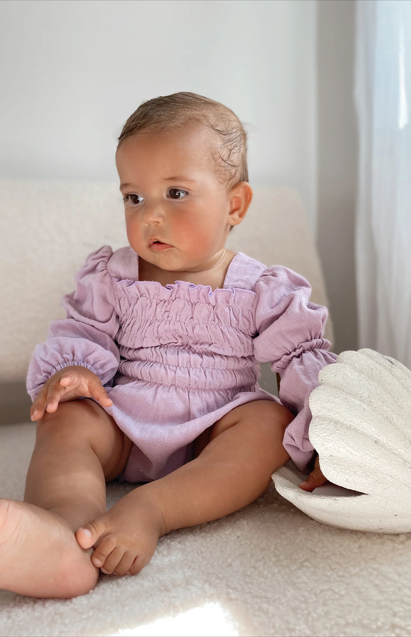 MADELINE ROMPER - LILAC - Image 8