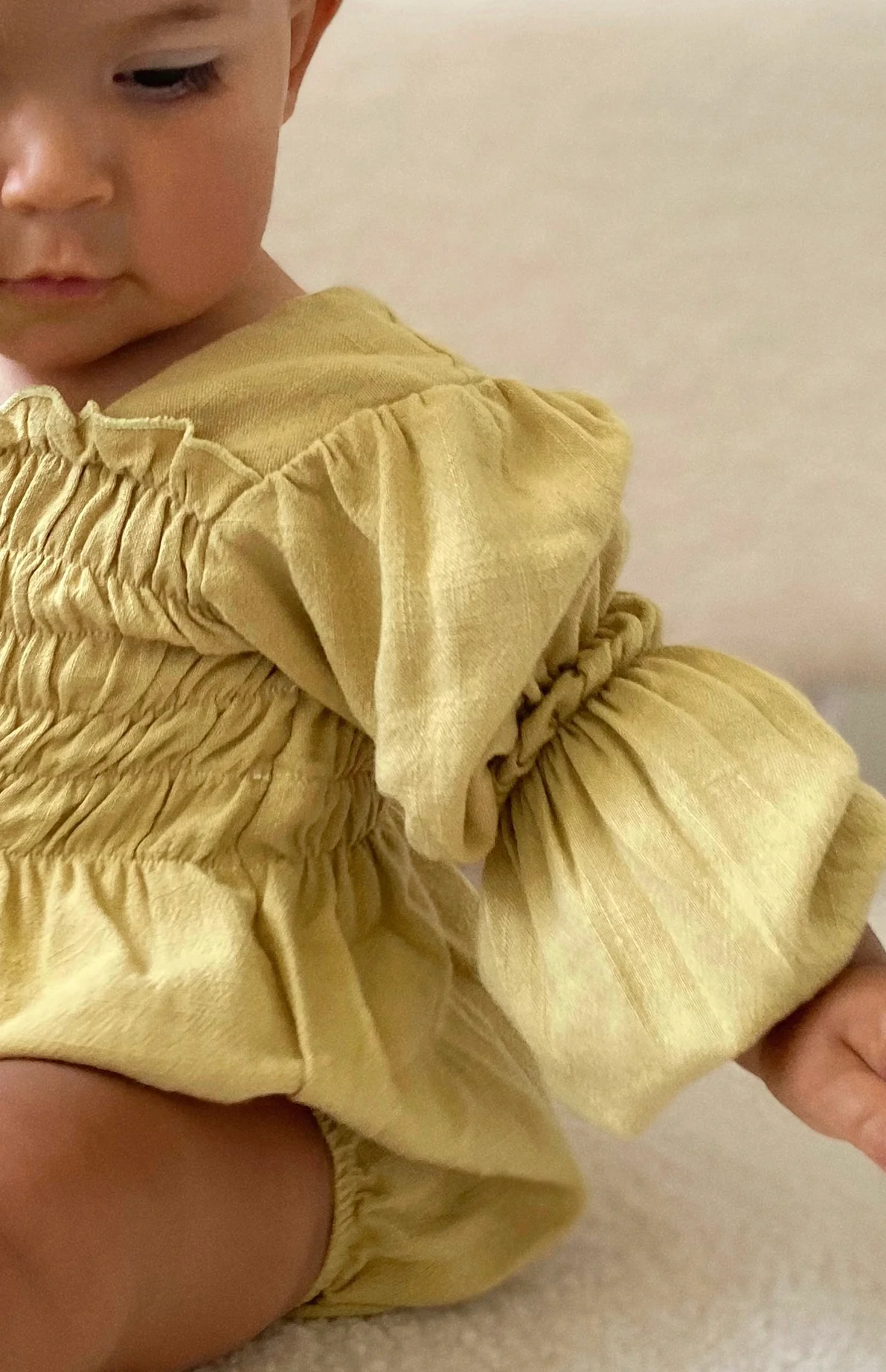 MADELINE ROMPER - OLIVE - Image 4