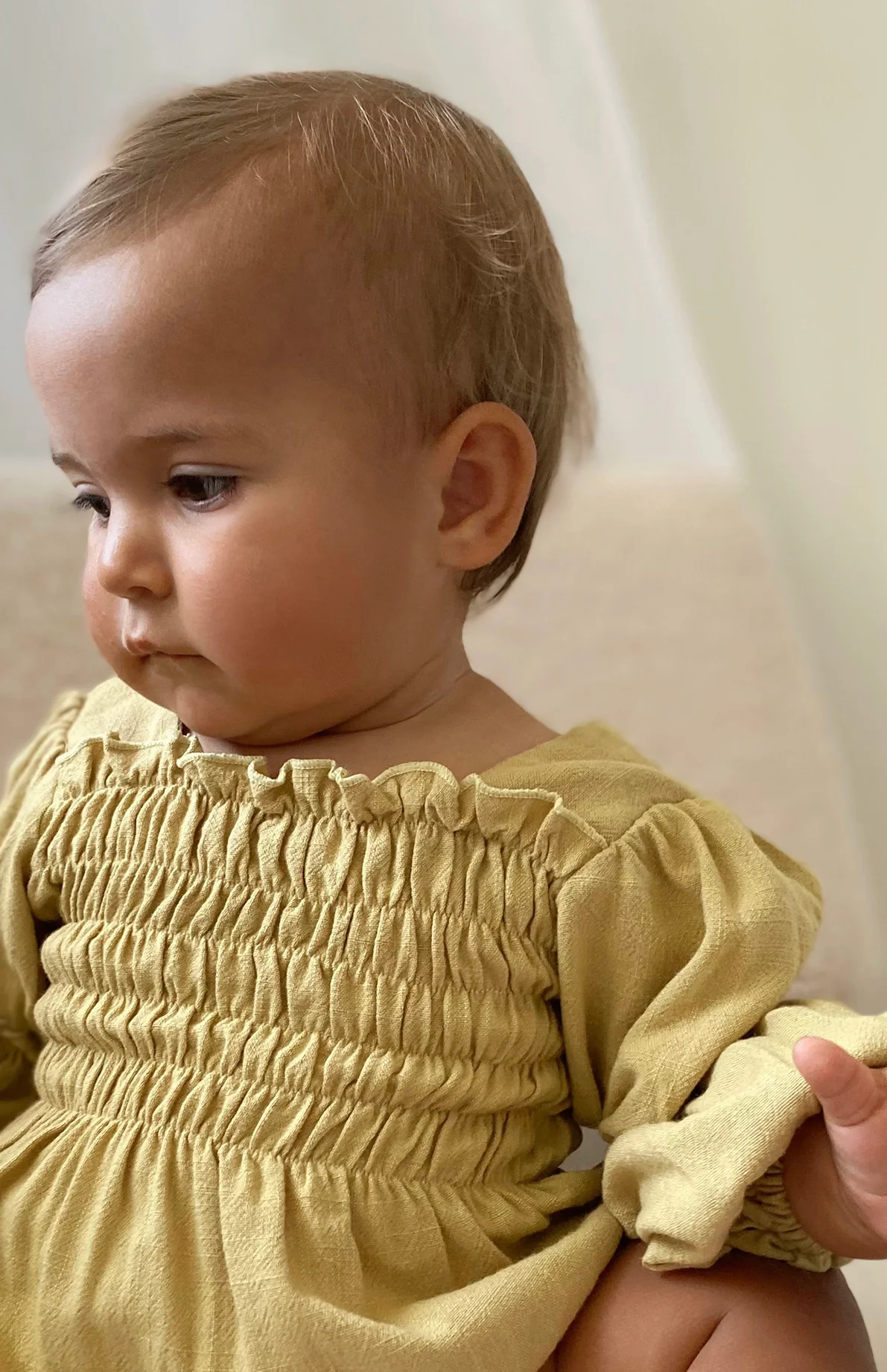 MADELINE ROMPER - OLIVE - Image 5