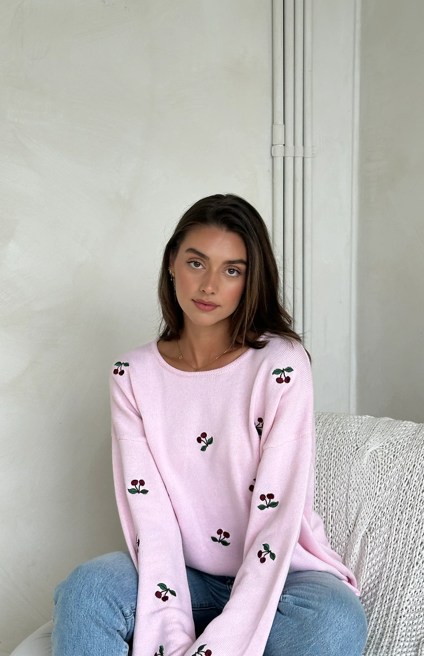 MAMA CHERRY KNIT - PINK - Image 3