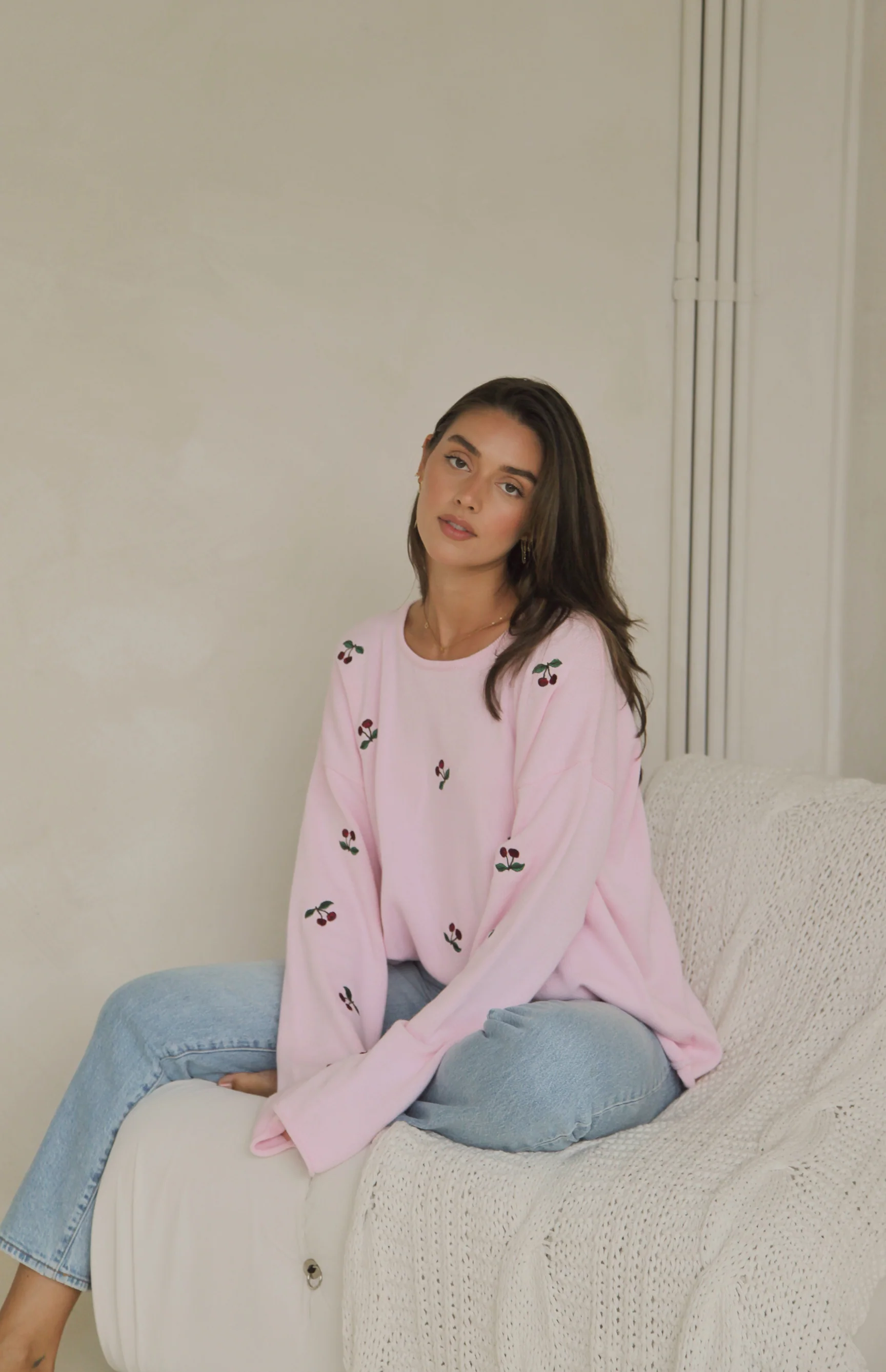 MAMA CHERRY KNIT - PINK - Image 6