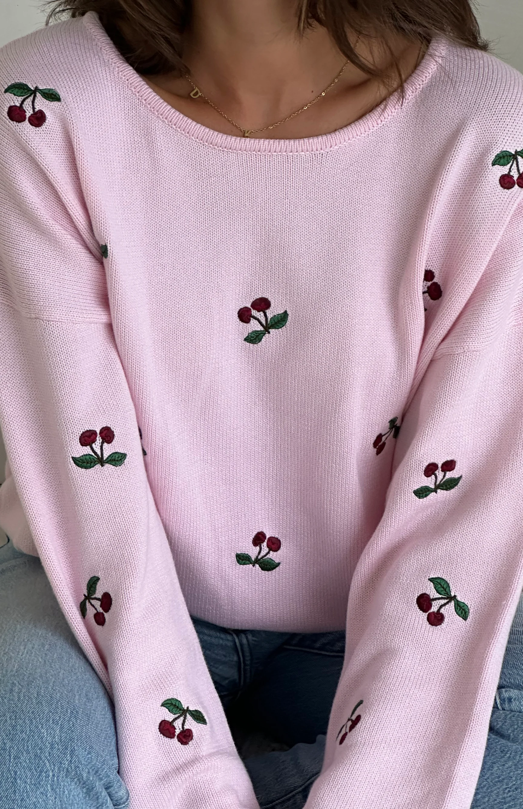 MAMA CHERRY KNIT - PINK - Image 8