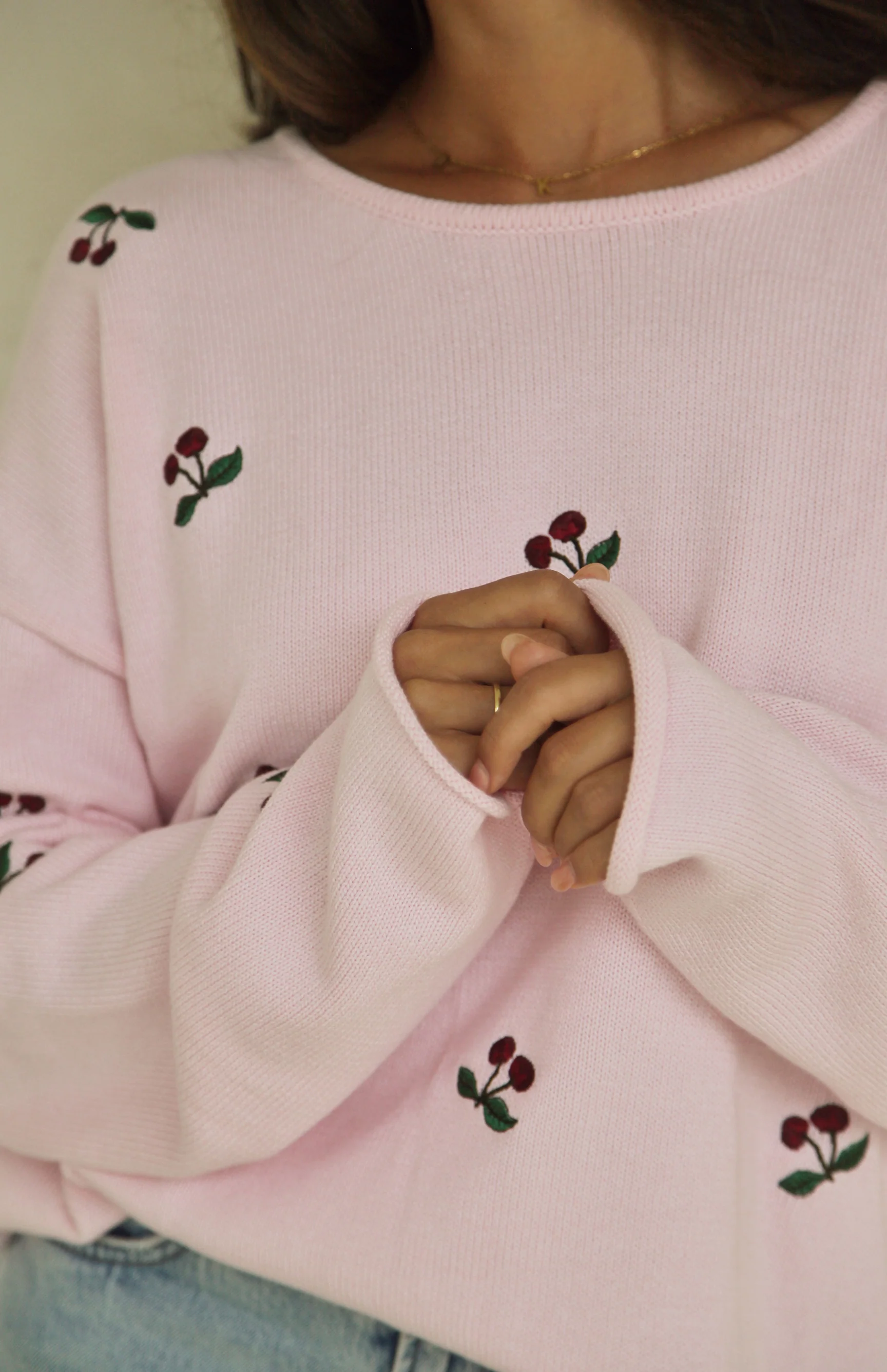 MAMA CHERRY KNIT - PINK - Image 9