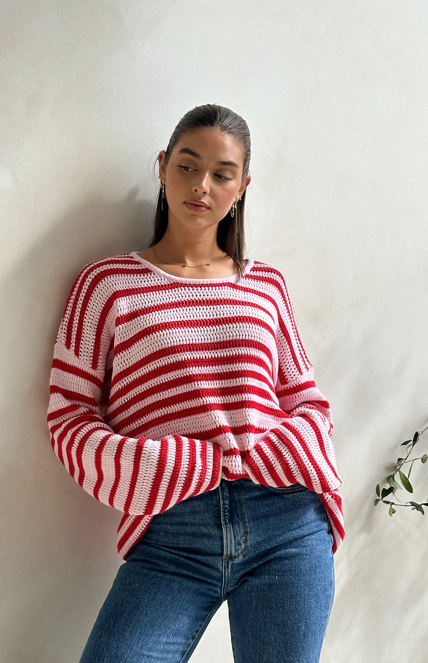 MAMA POPPY STRIPE KNIT