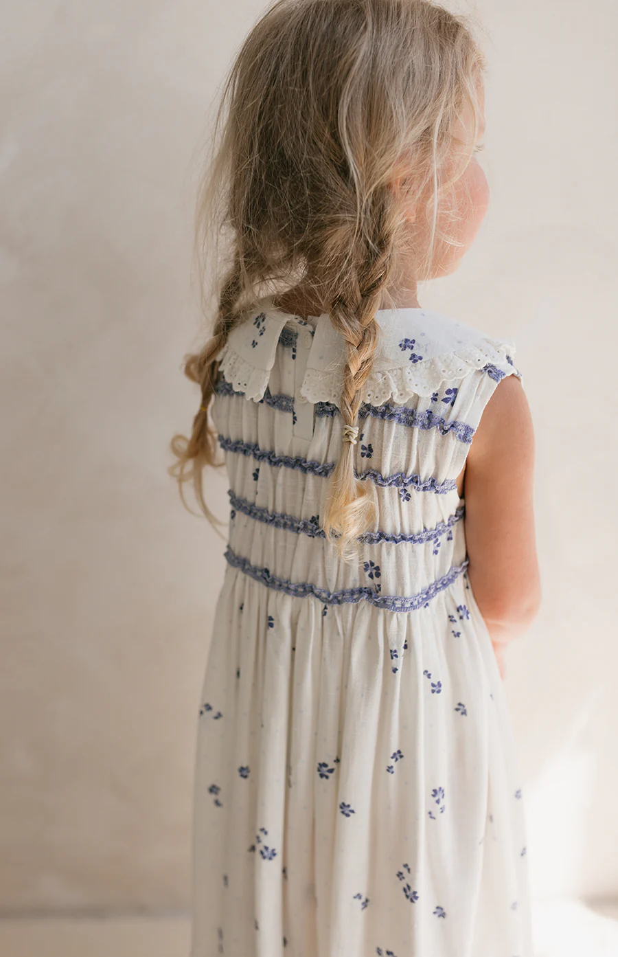 MEADOW DRESS - BLUE - Image 4