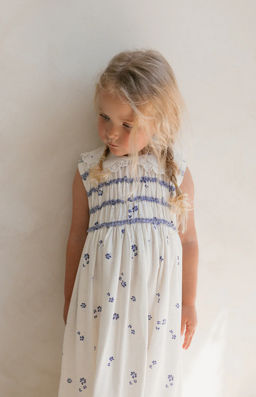 MEADOW DRESS - BLUE - Image 5