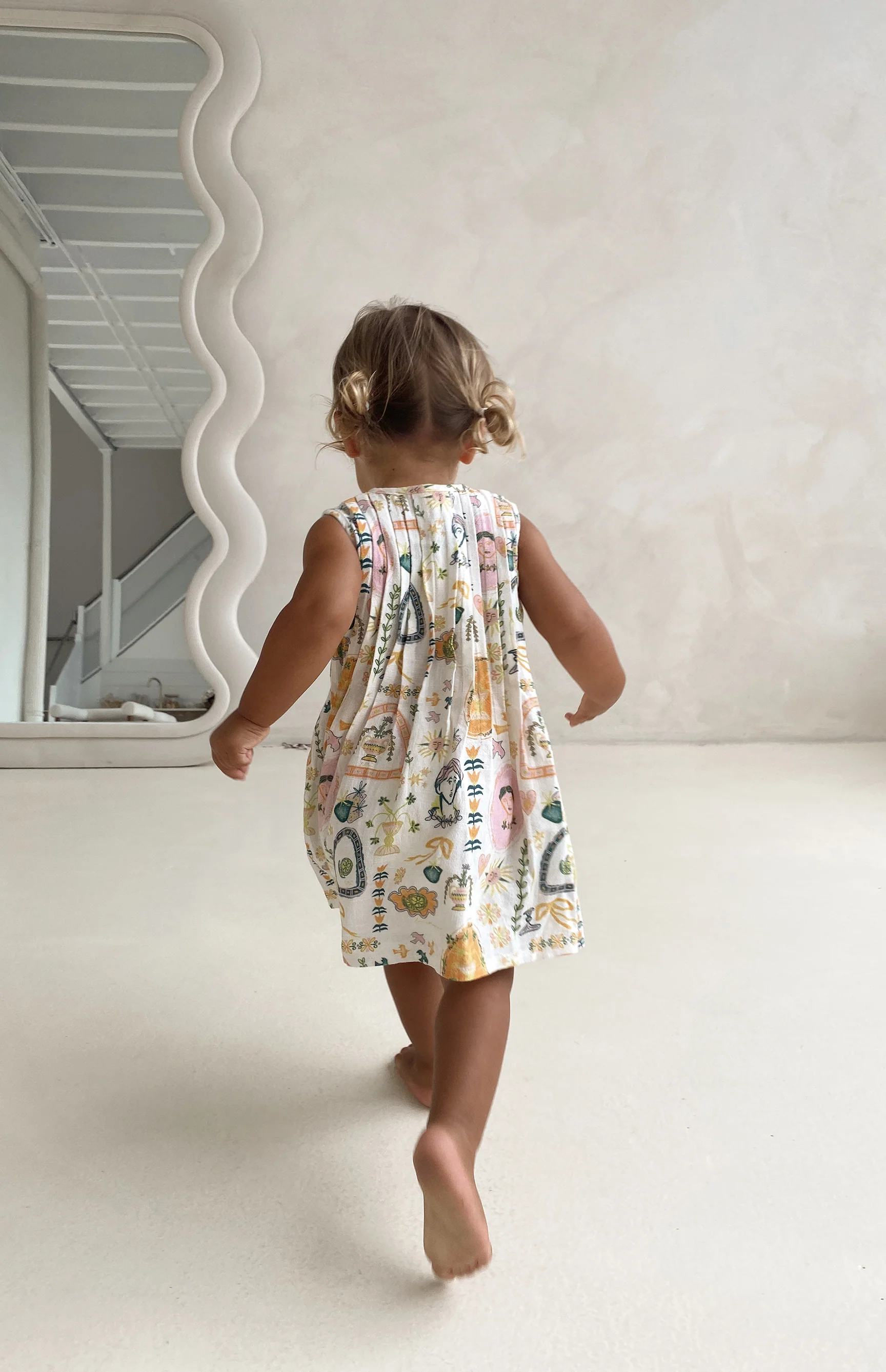MEDITESSA PLEAT FRONT TIE DRESS - Image 2