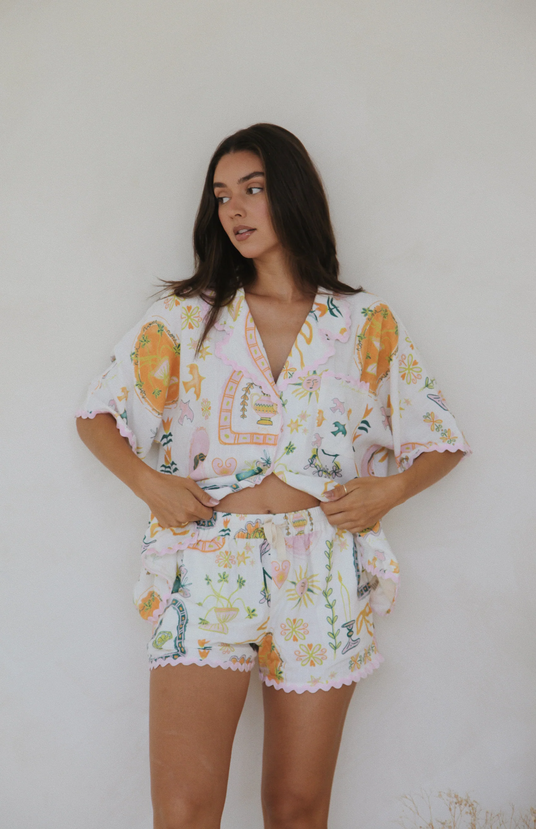 MEDITESSA RIC RAC SHIRT - MAMA - Image 4