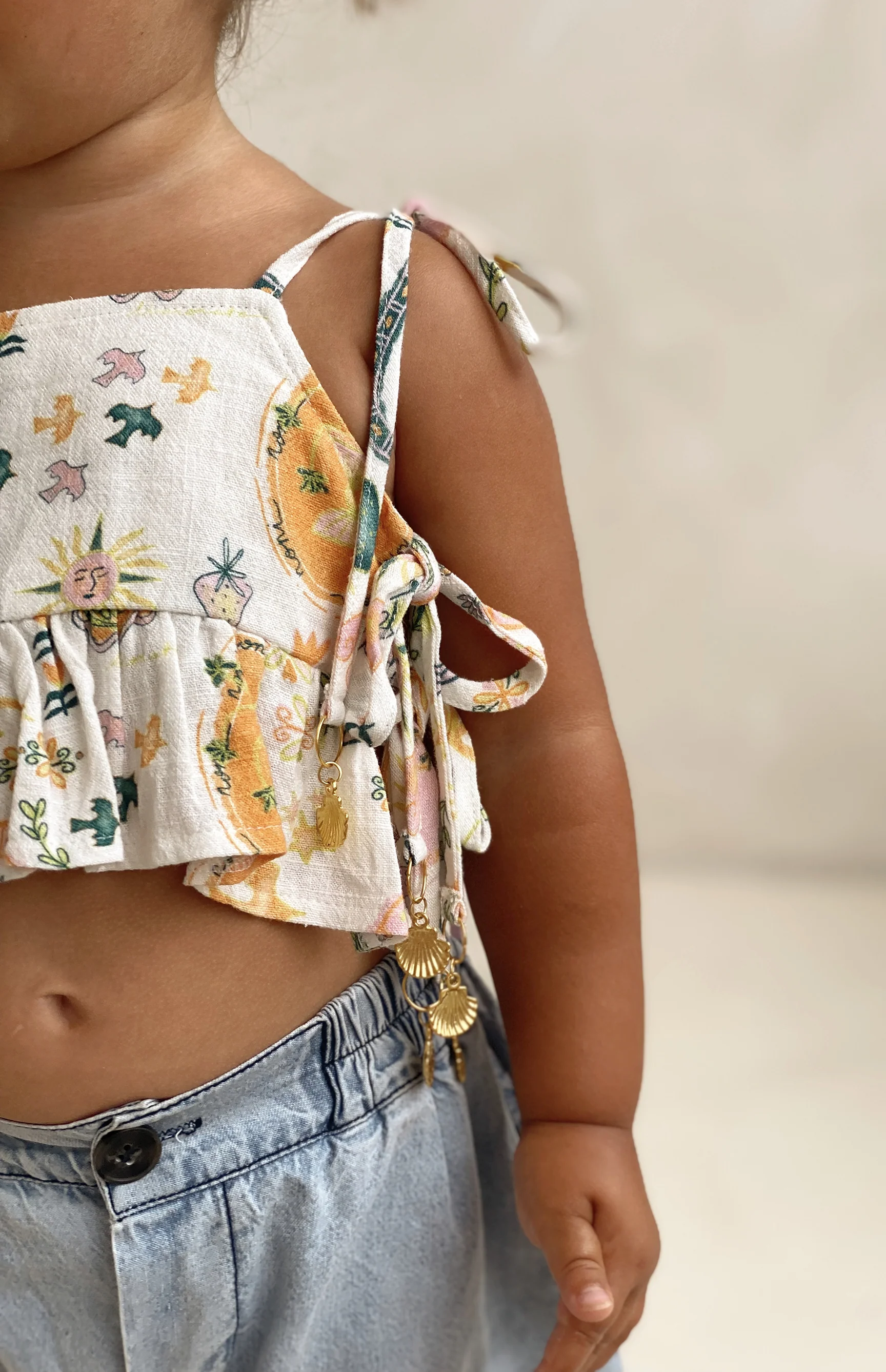 MEDITESSA TIE CHARM CROP - Image 2