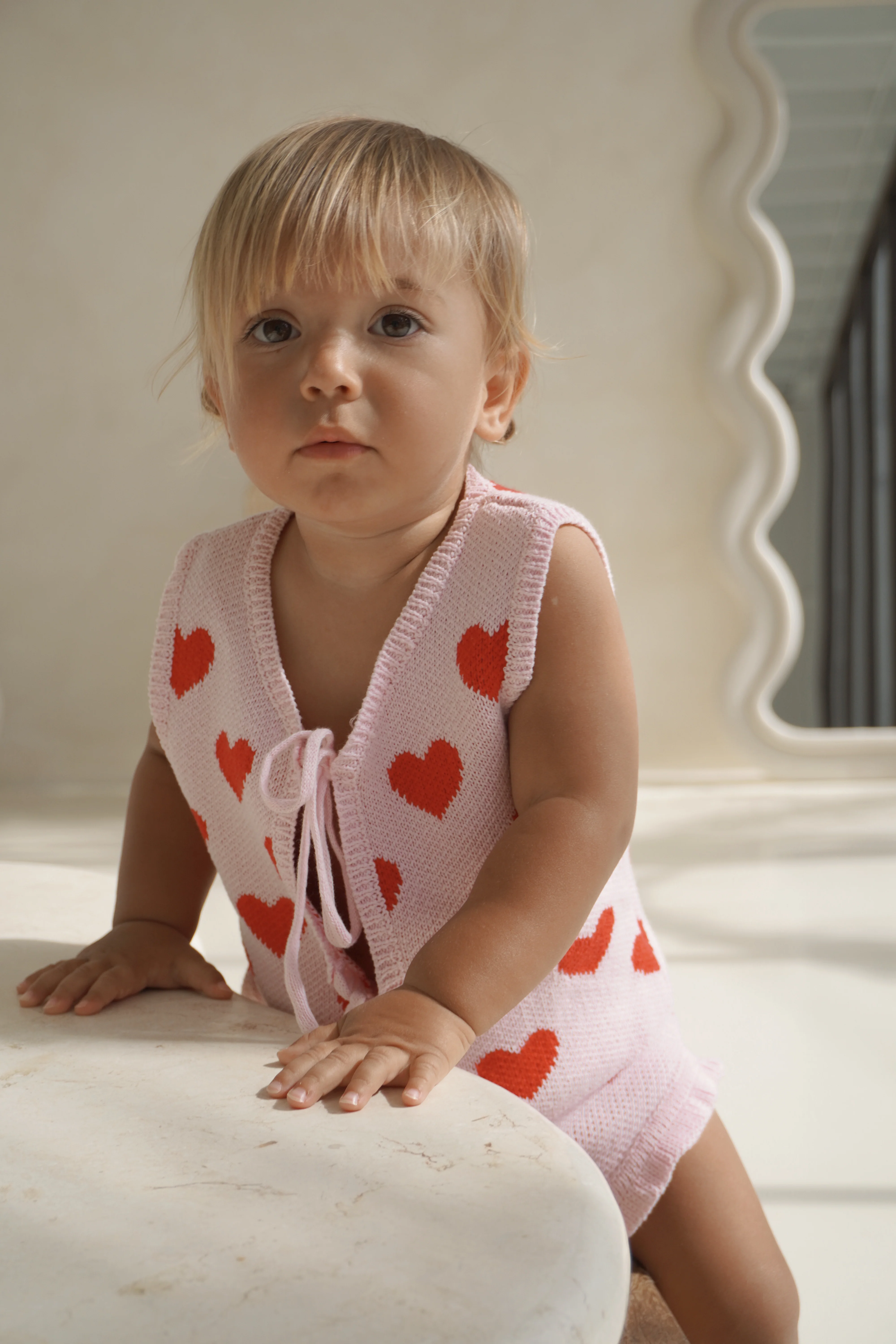 MON AMOUR FRONT TIE VEST TOP - Image 4