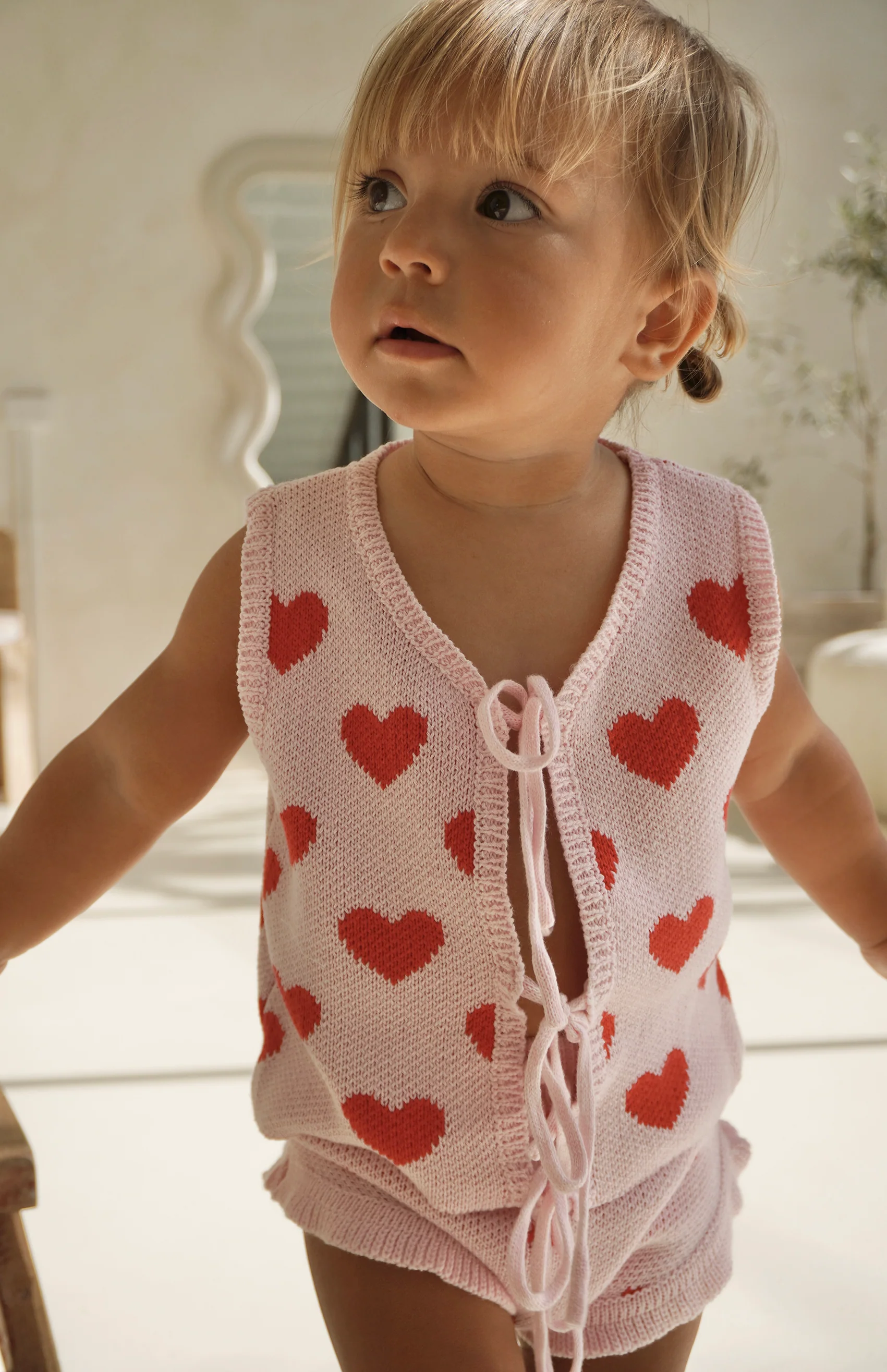 MON AMOUR FRONT TIE VEST TOP - Image 7