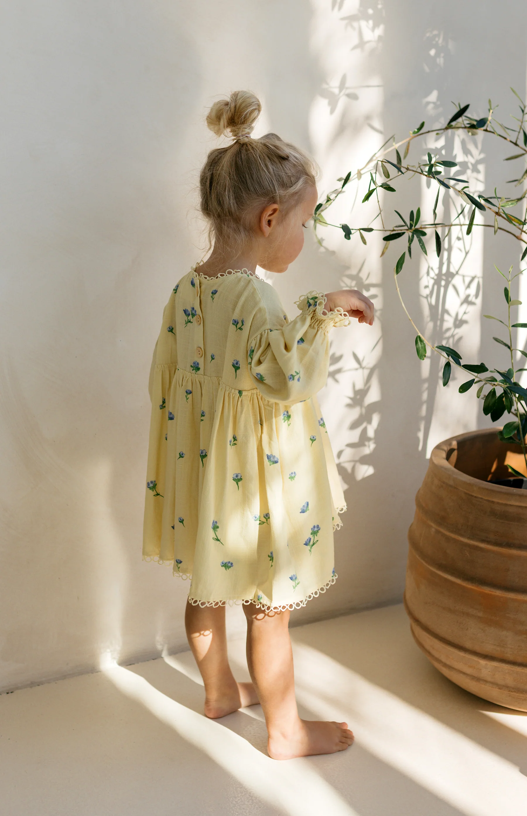 NOELLE DRESS - BELLE FLEUR LEMON - Image 6