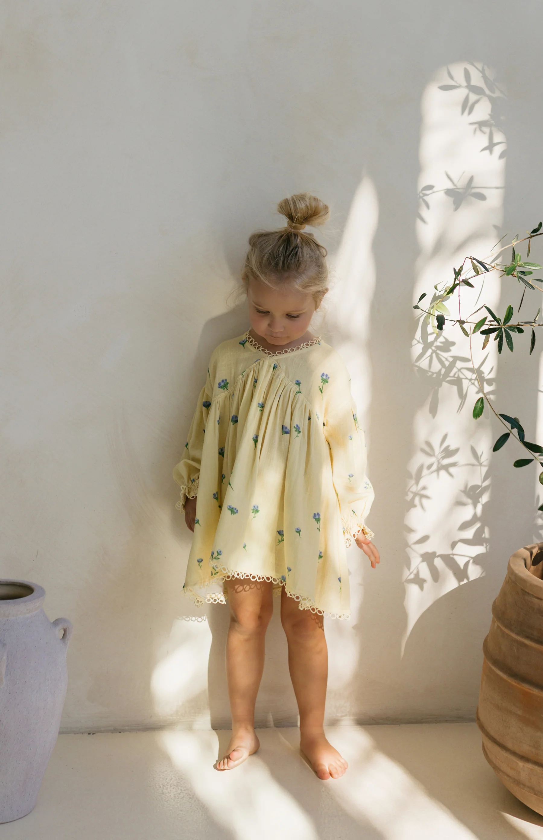 NOELLE DRESS - BELLE FLEUR LEMON - Image 7