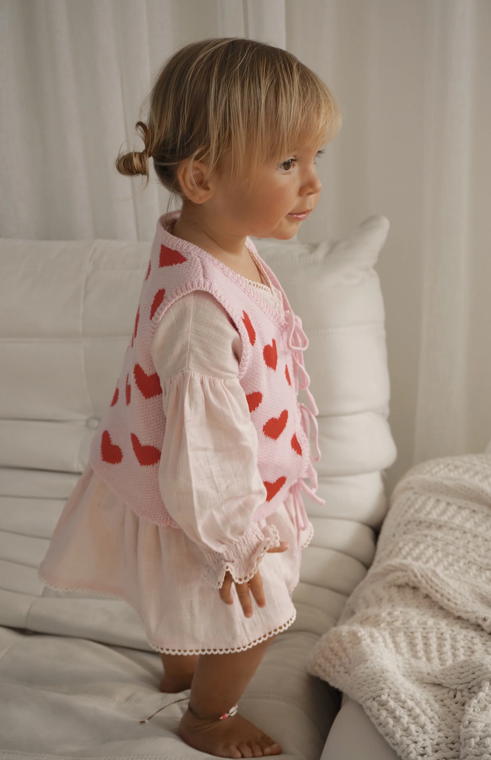 NOELLE DRESS - BLUSH - Image 5