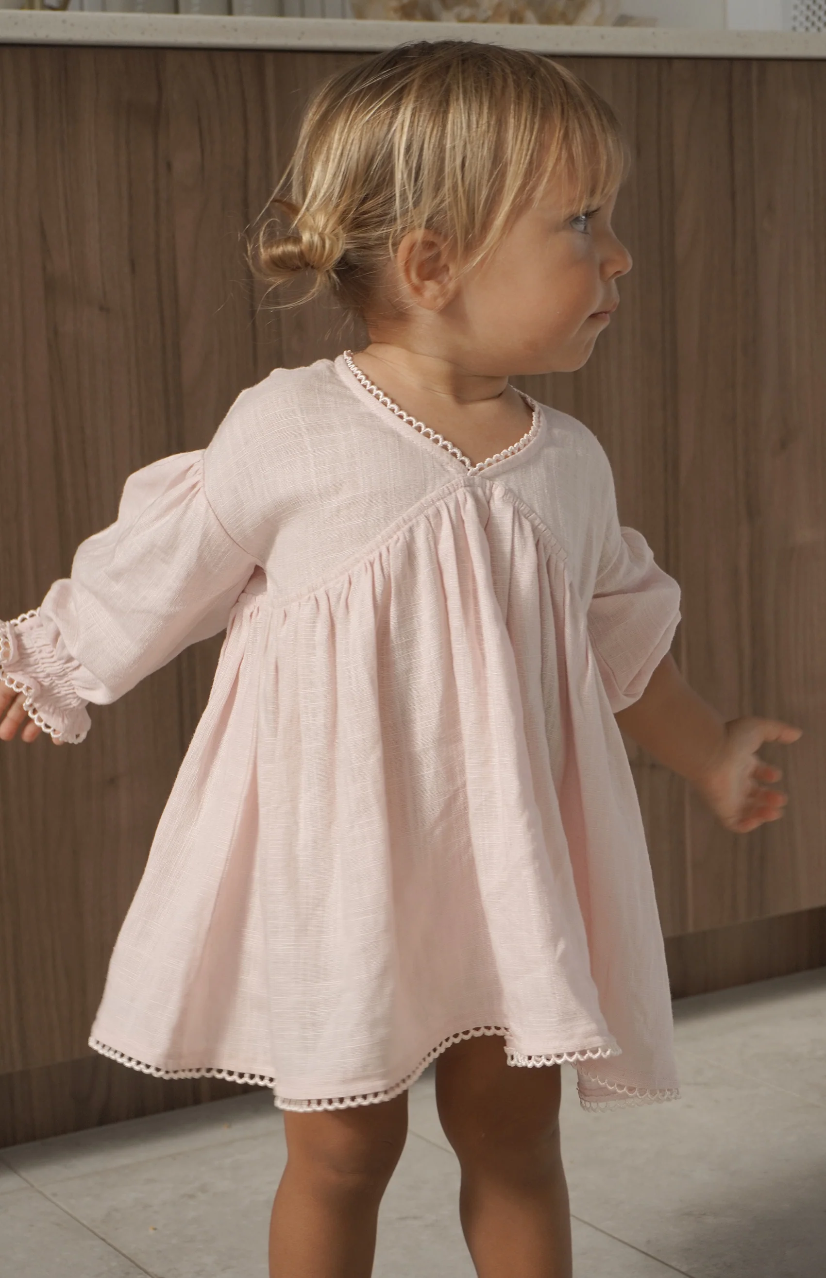 NOELLE DRESS - BLUSH - Image 7
