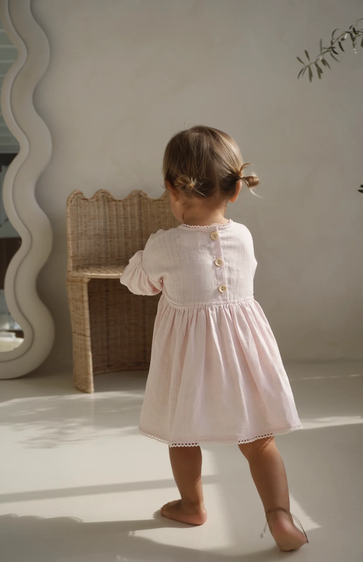 NOELLE DRESS - BLUSH - Image 8