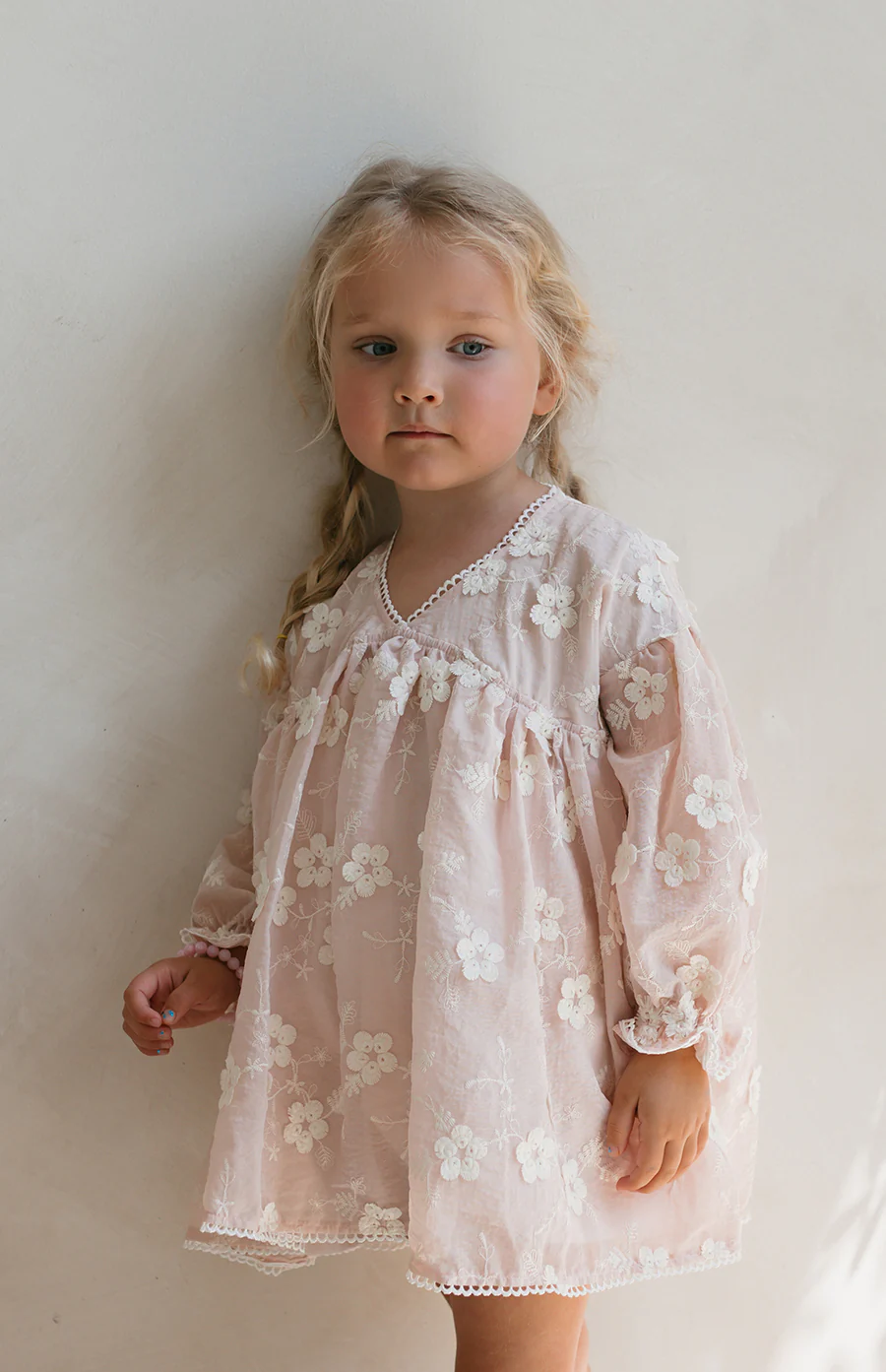 NOELLE DRESS - CELESTE BLUSH - Image 5