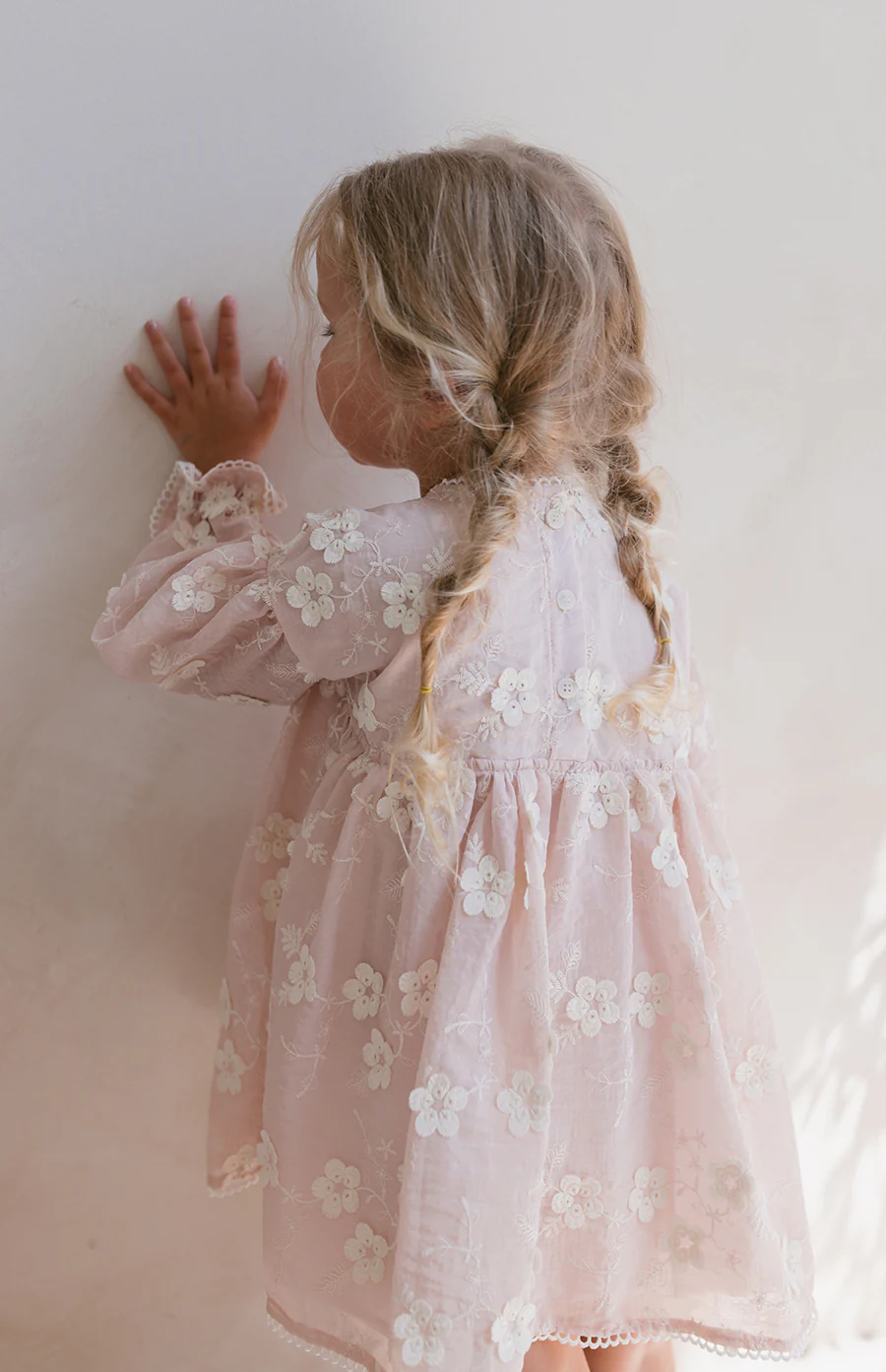 NOELLE DRESS - CELESTE BLUSH - Image 6