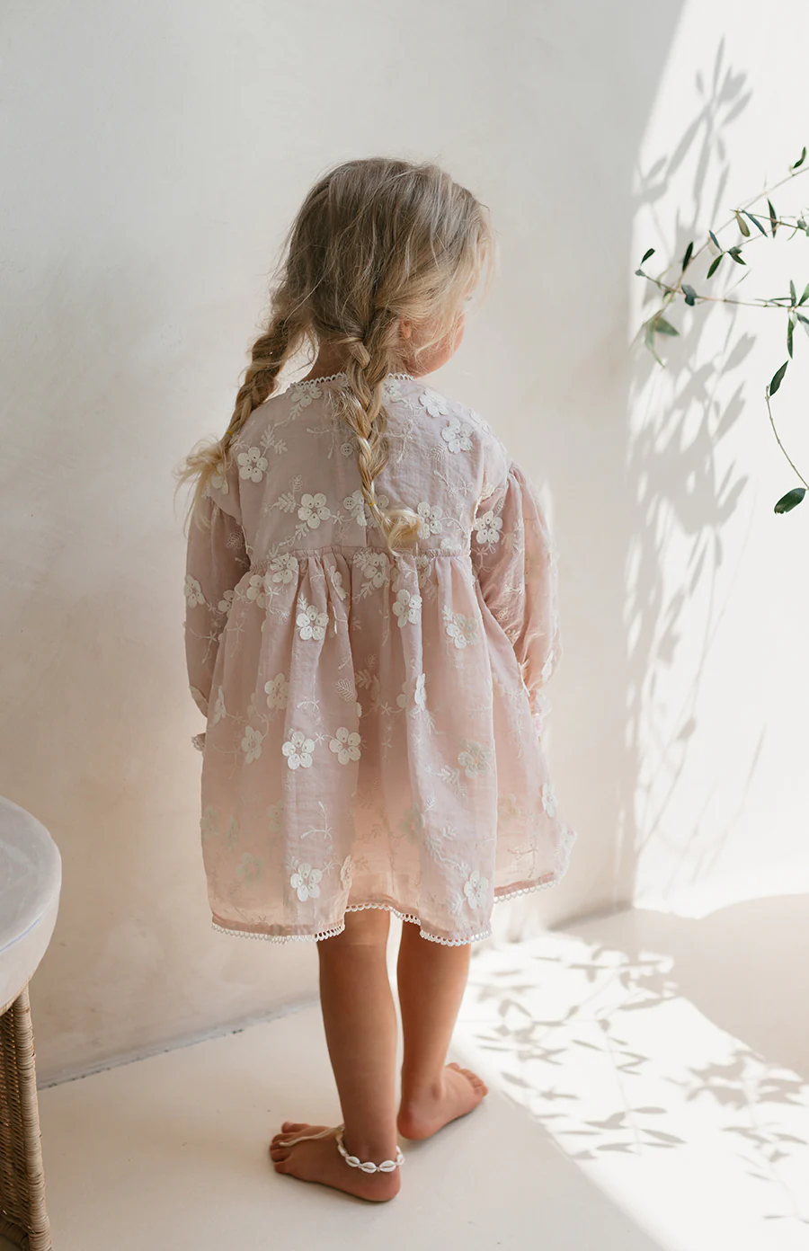 NOELLE DRESS - CELESTE BLUSH - Image 7