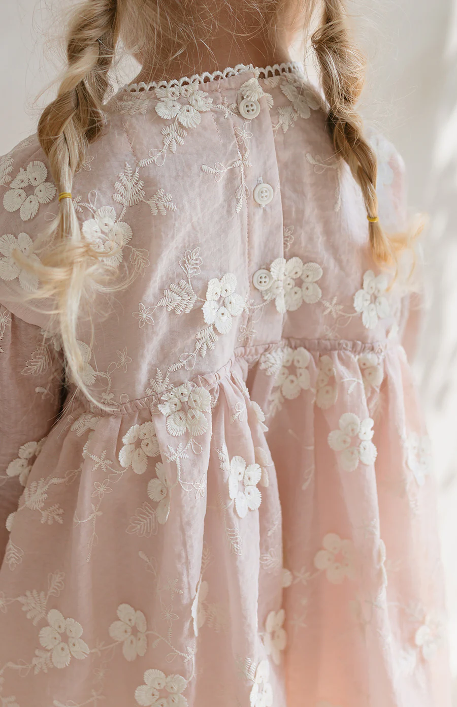 NOELLE DRESS - CELESTE BLUSH - Image 8