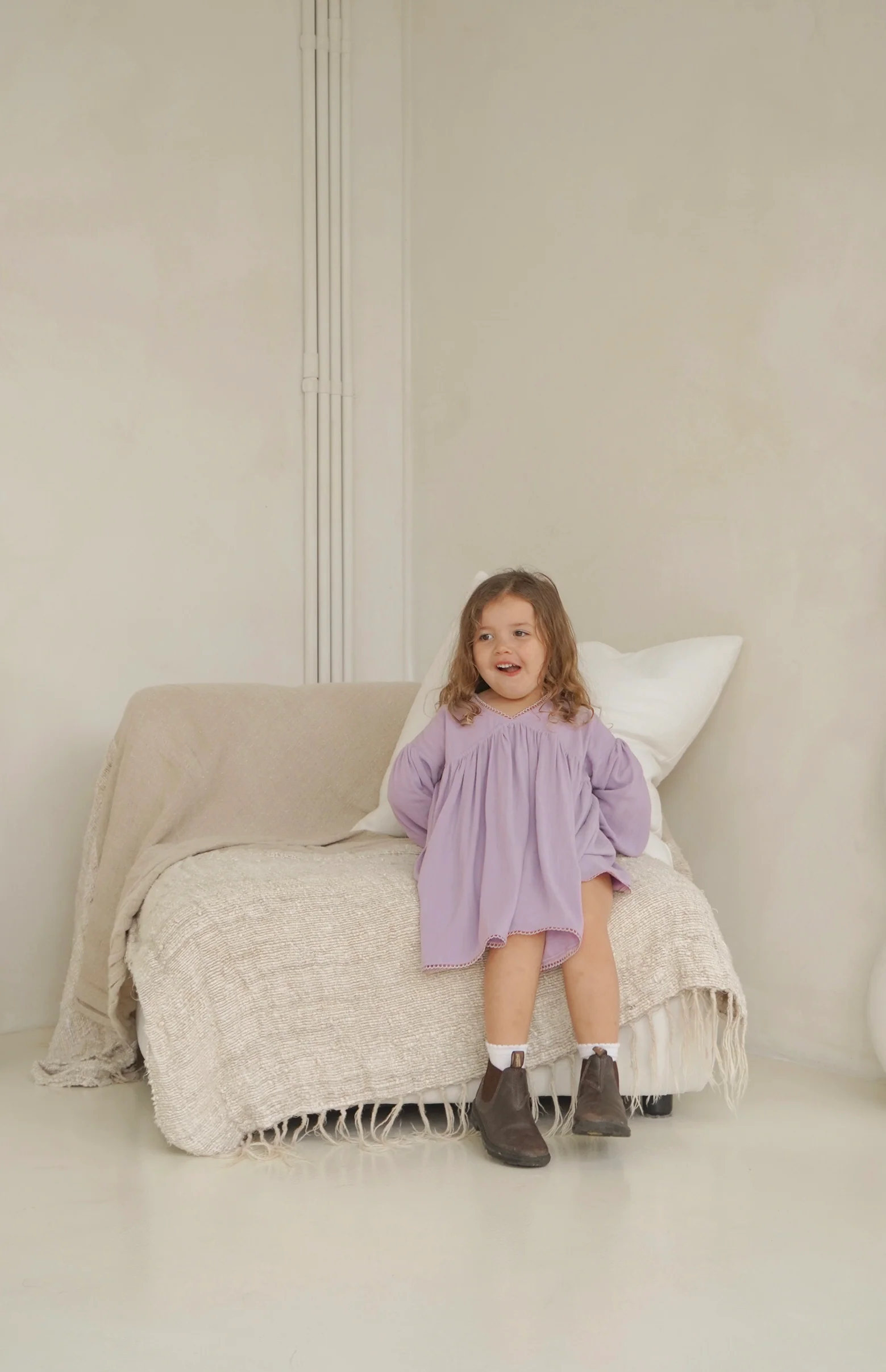 NOELLE DRESS - LILAC - Image 4