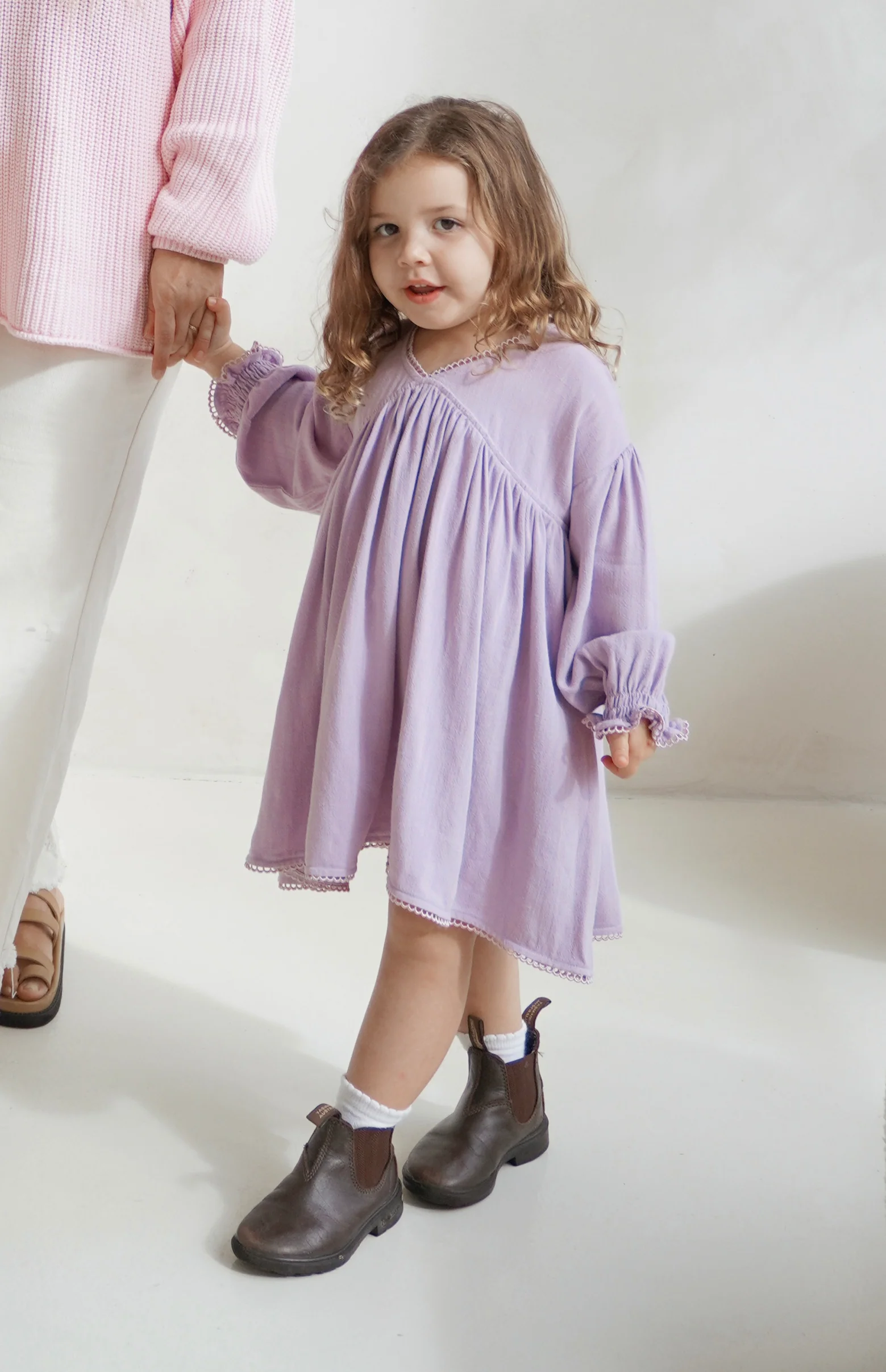 NOELLE DRESS - LILAC - Image 5